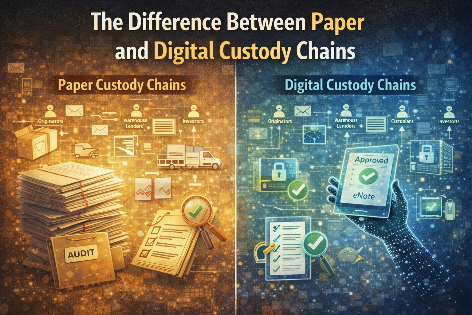 The Difference Between Paper and Digital Custody Chains