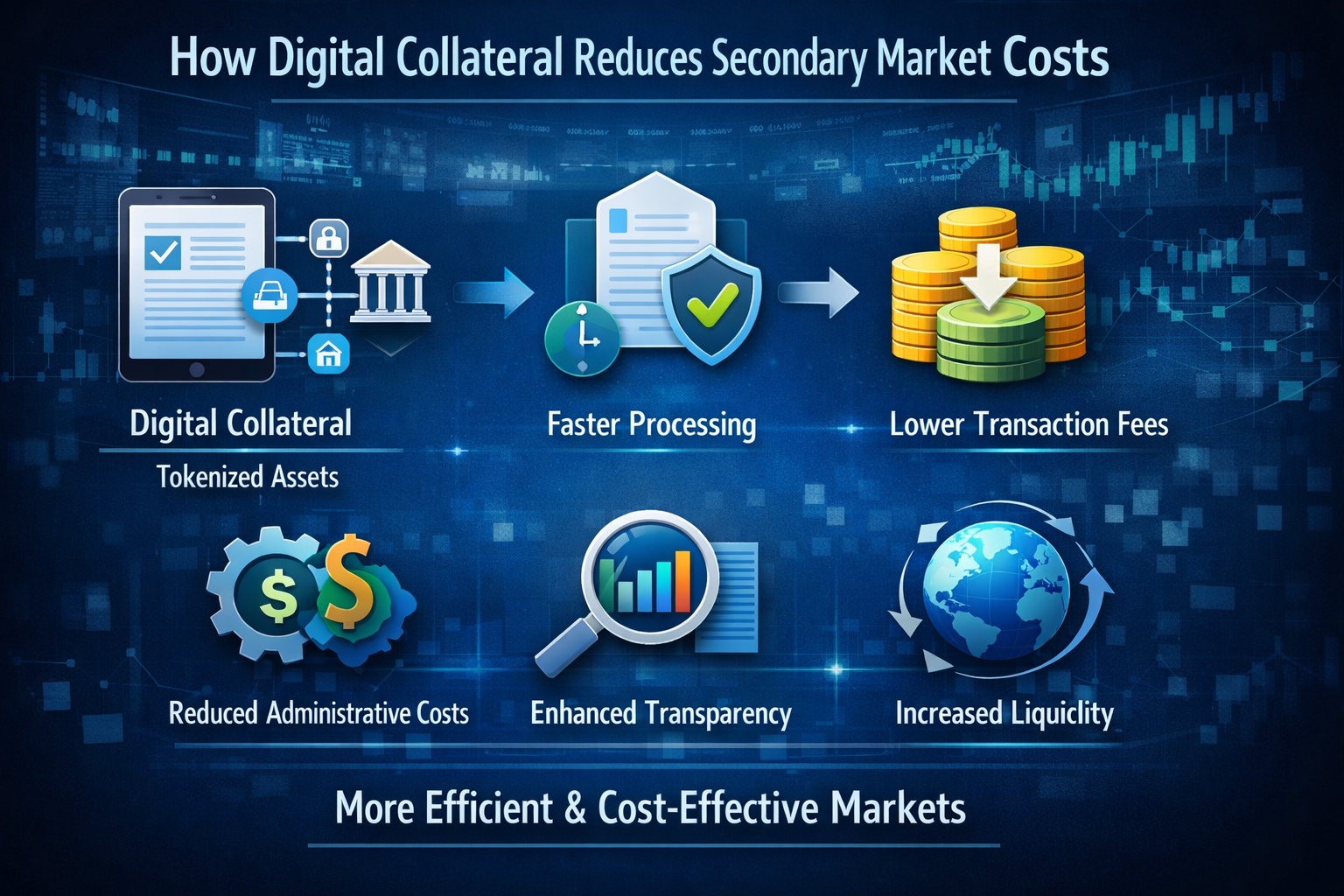 How Digital Collateral Reduces Secondary Market Costs