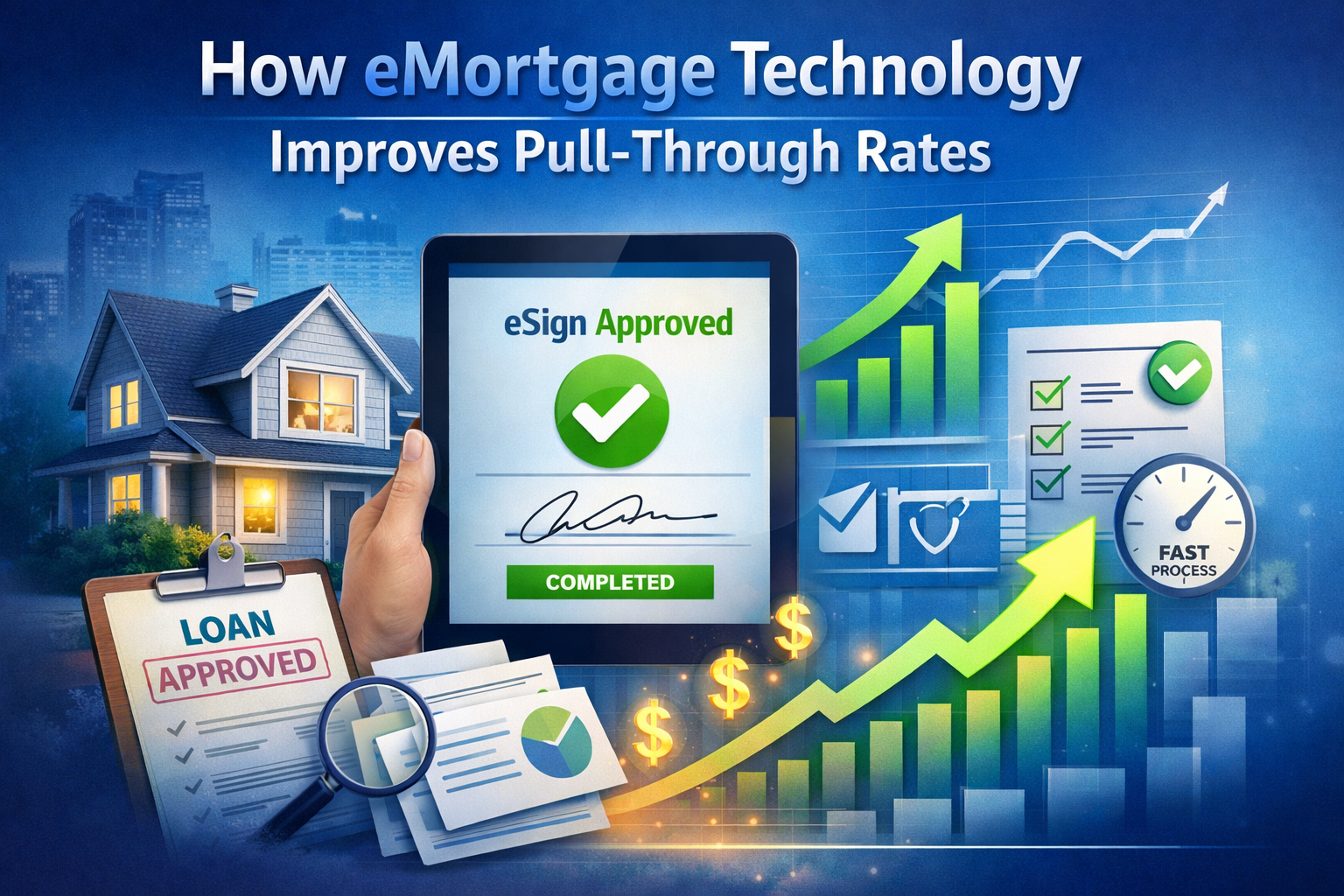 How eMortgage Technology Improves Pull-Through Rates
