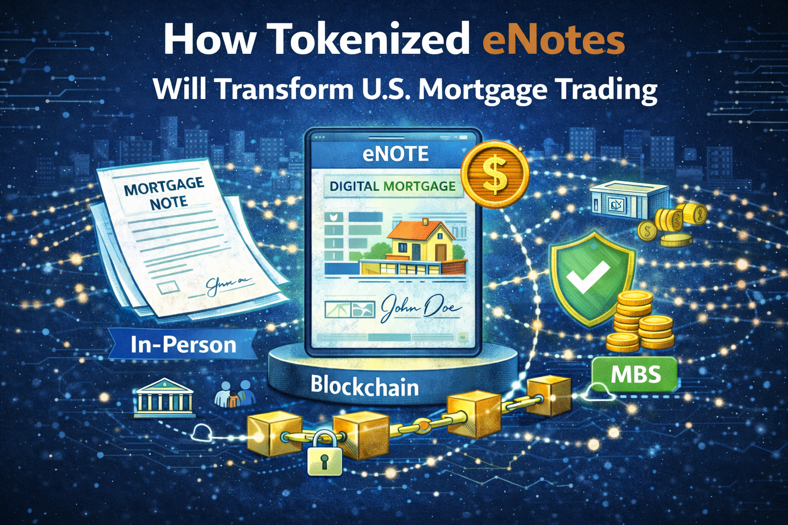 How Tokenized eNotes Will Transform U.S. Mortgage Trading