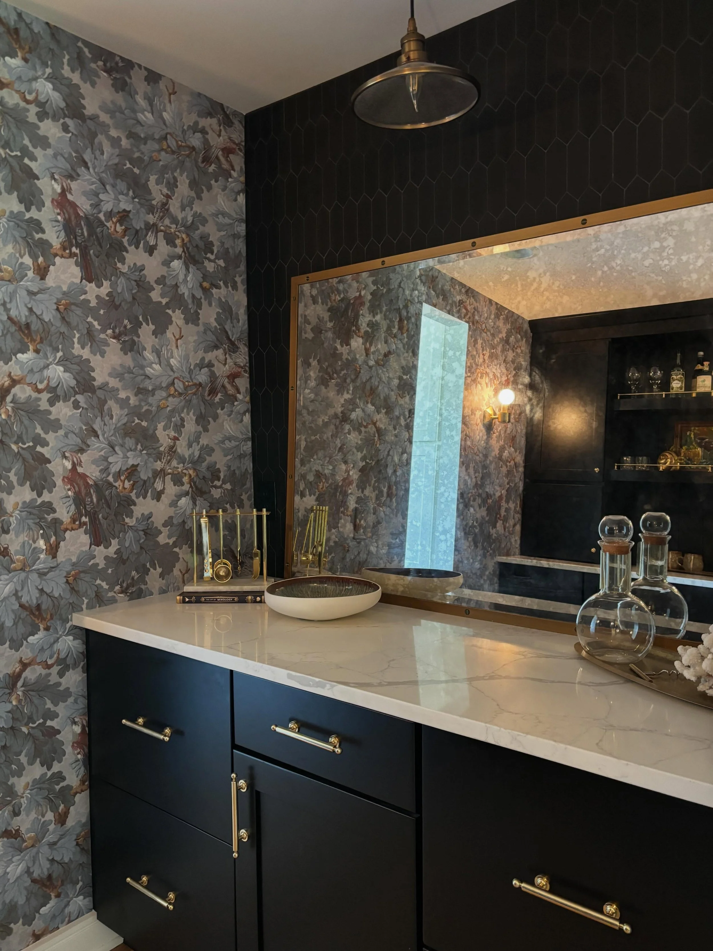 Our client was afraid she had gone too far with the farmhouse trend when she last renovated. She wanted some help creating a more collected, authentic vibe for her home. Storied interiors are our jam and we&rsquo;ve been more than happy to help out. 