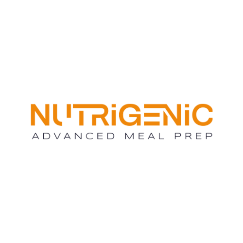 Nutrigenic logo with the tagline 'Advanced Meal Prep' underneath