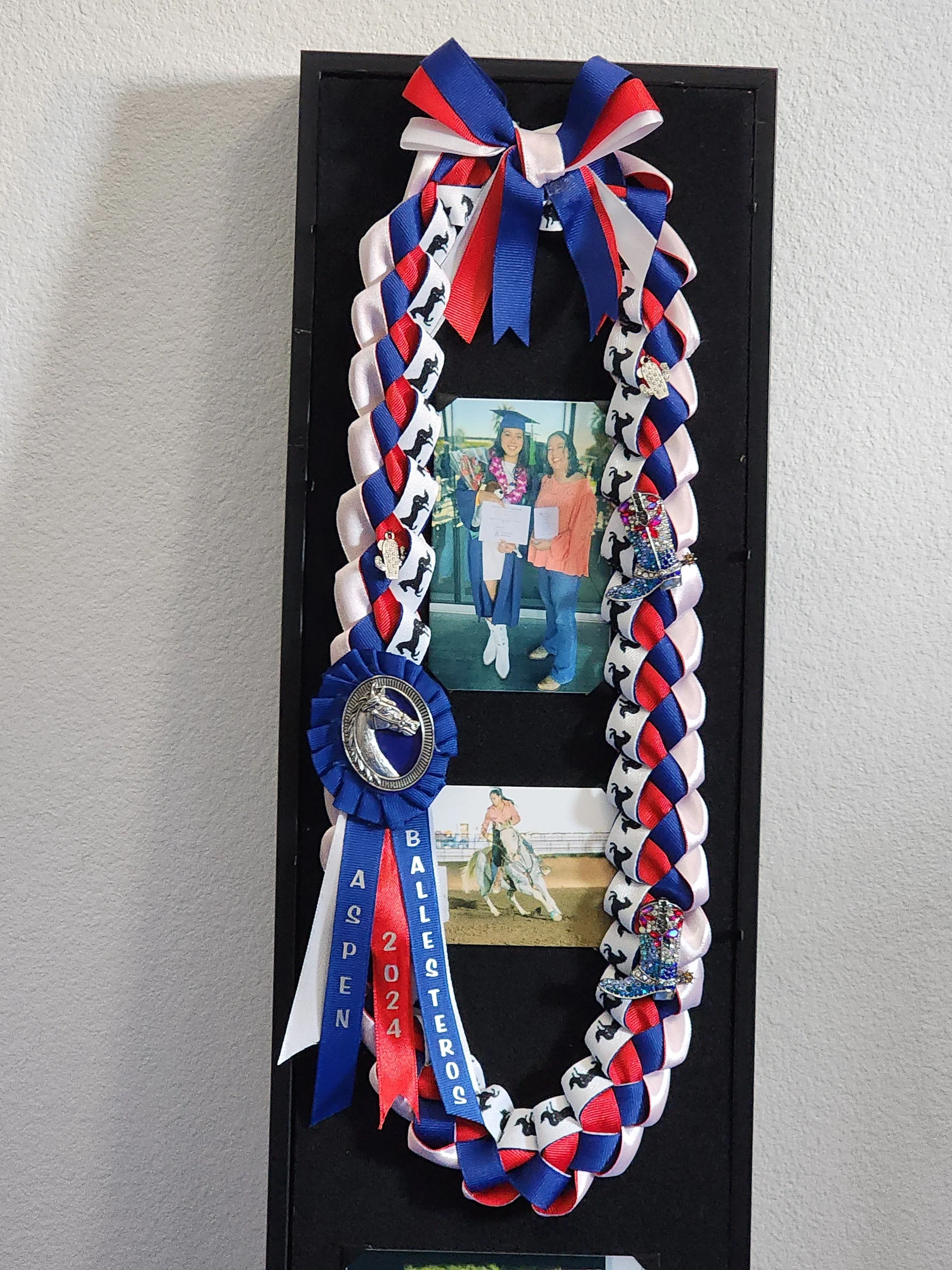 Braided Ribbon Graduation Leis
