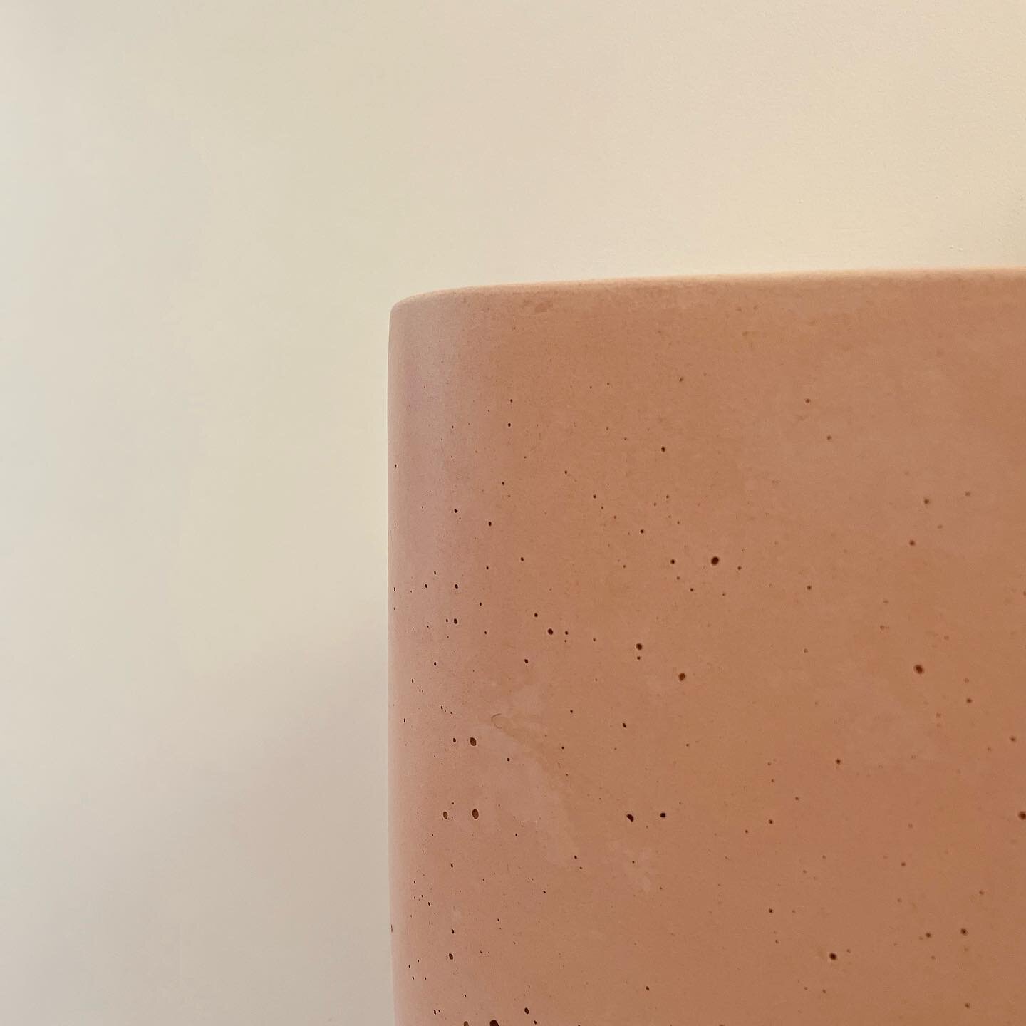 Great things coming soon, including this pink lady. 
#creteinteriors #pinkconcrete #pinkbasin #blushconcrete #concretebasin
