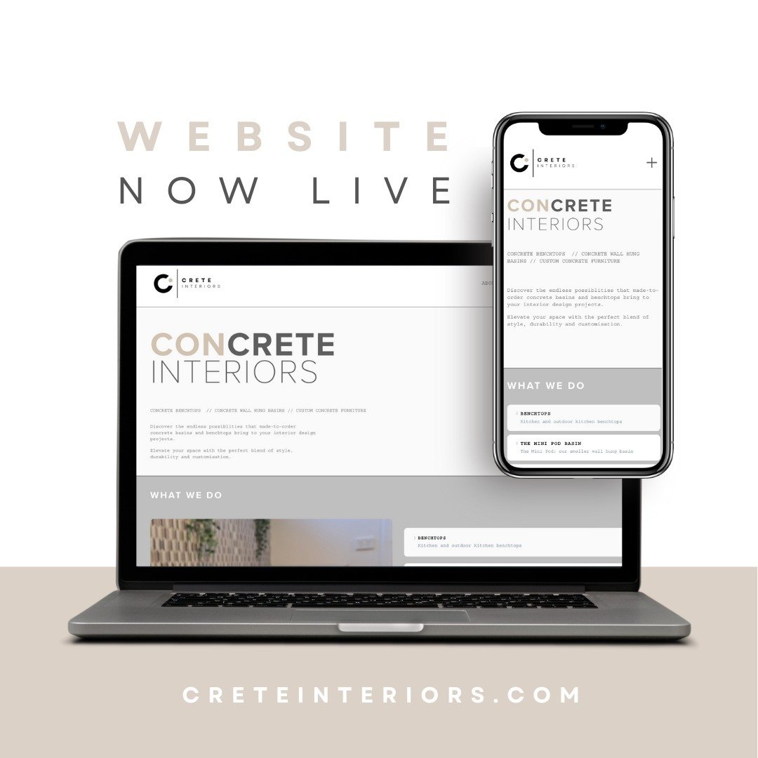 Our brand new website is now live! ✨ Thanks to the talented legends at @thestudiocreative for doing an awesome job!
Check it out and let us know what you think! 
.
.
.
.
#crete #creteinteriors #sydneyinteriors&nbsp;#interiors&nbsp;#bathroom&nbsp;#bat