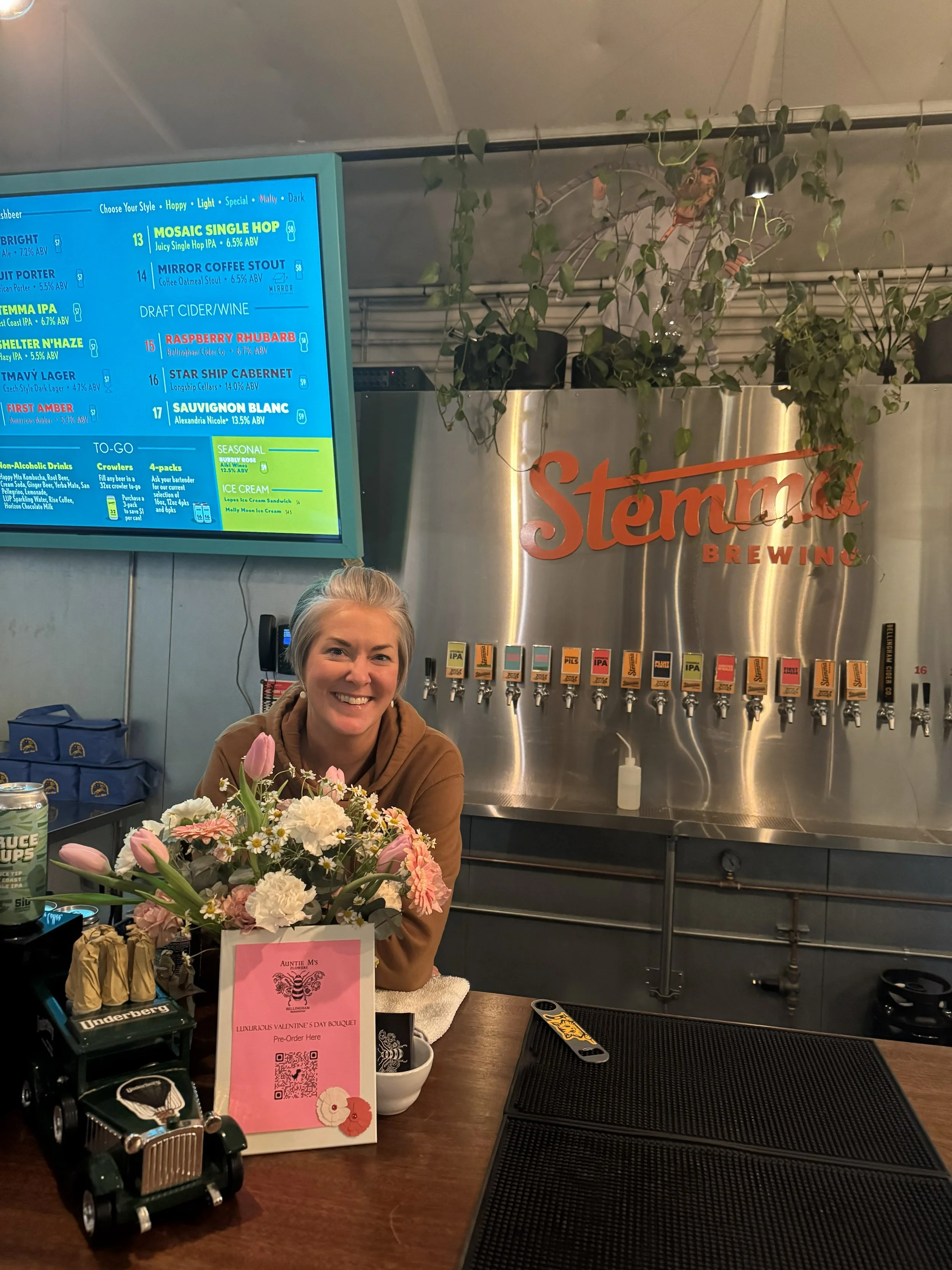 Stemma West Galentine's Day Bouquet Bar