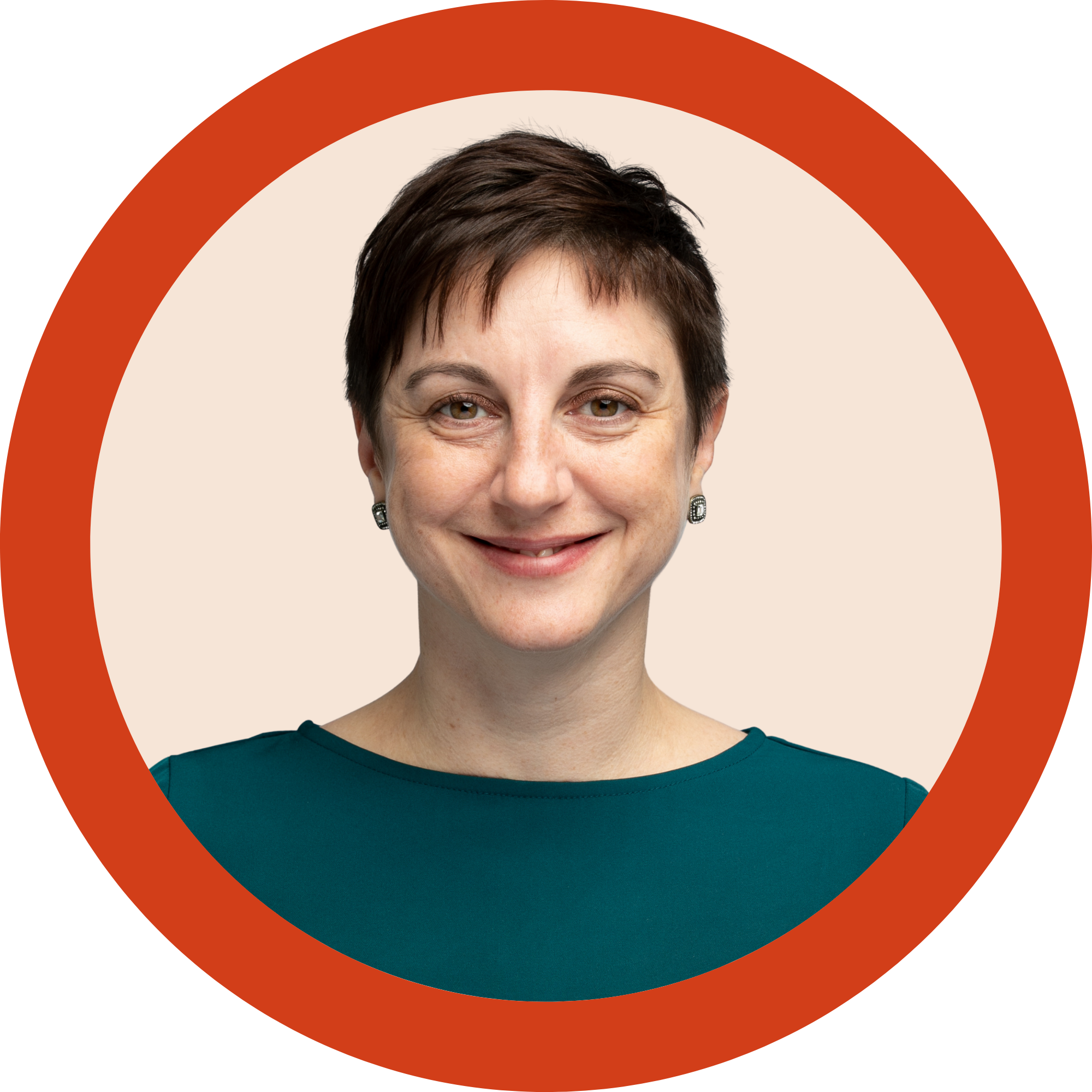 Professional headshot of Sara Sanderson, Co-founder and Director of MypeOwl