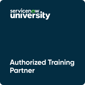 ServiceNow Authorised Training Partner badge — MypeOwl is an accredited ServiceNow training provider