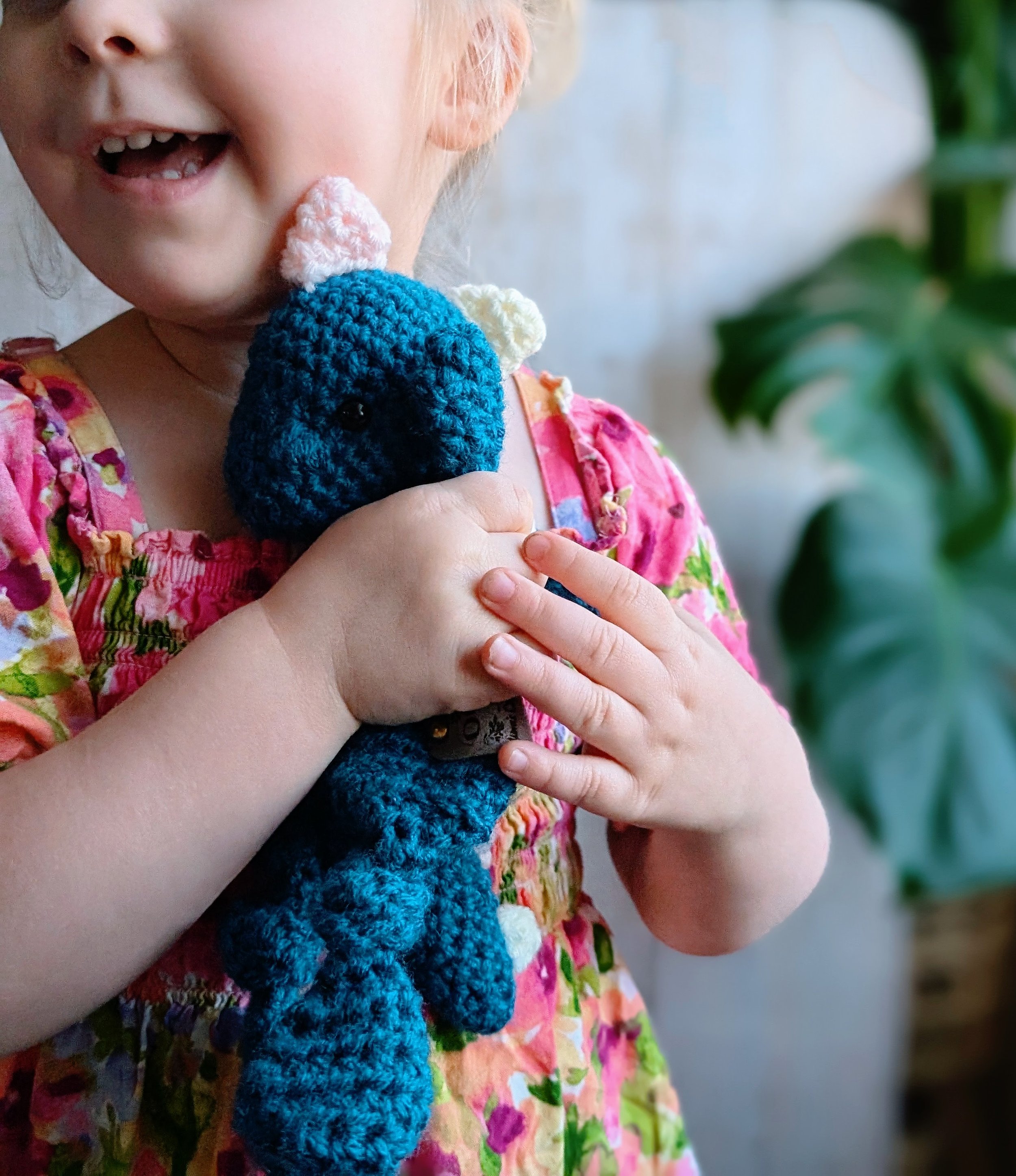 crochet knotted lovey