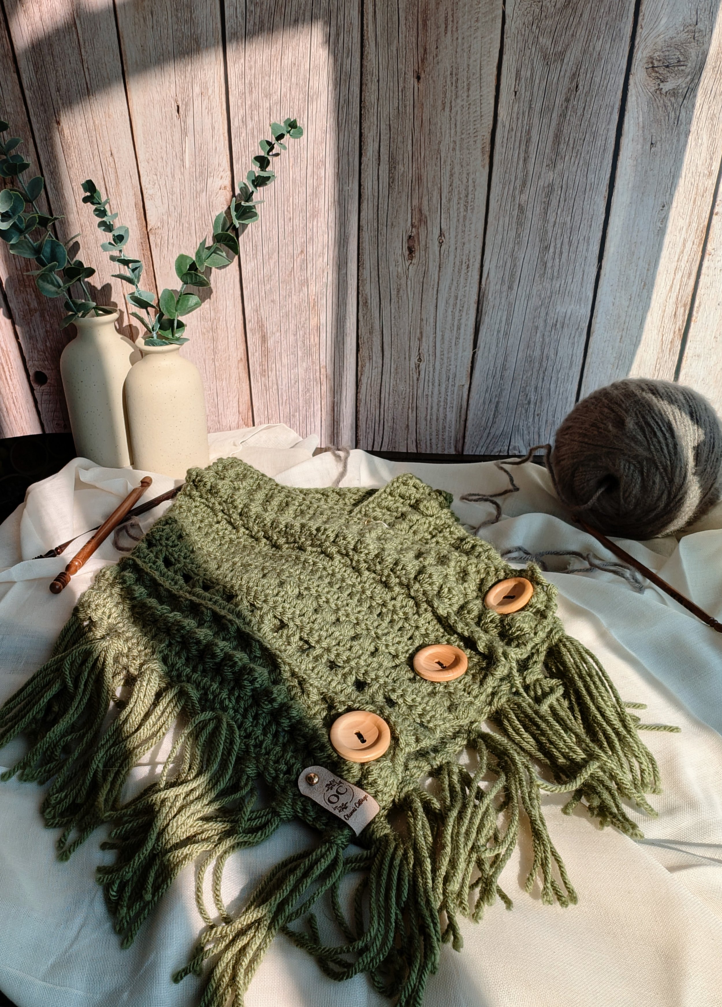 crochet cowl