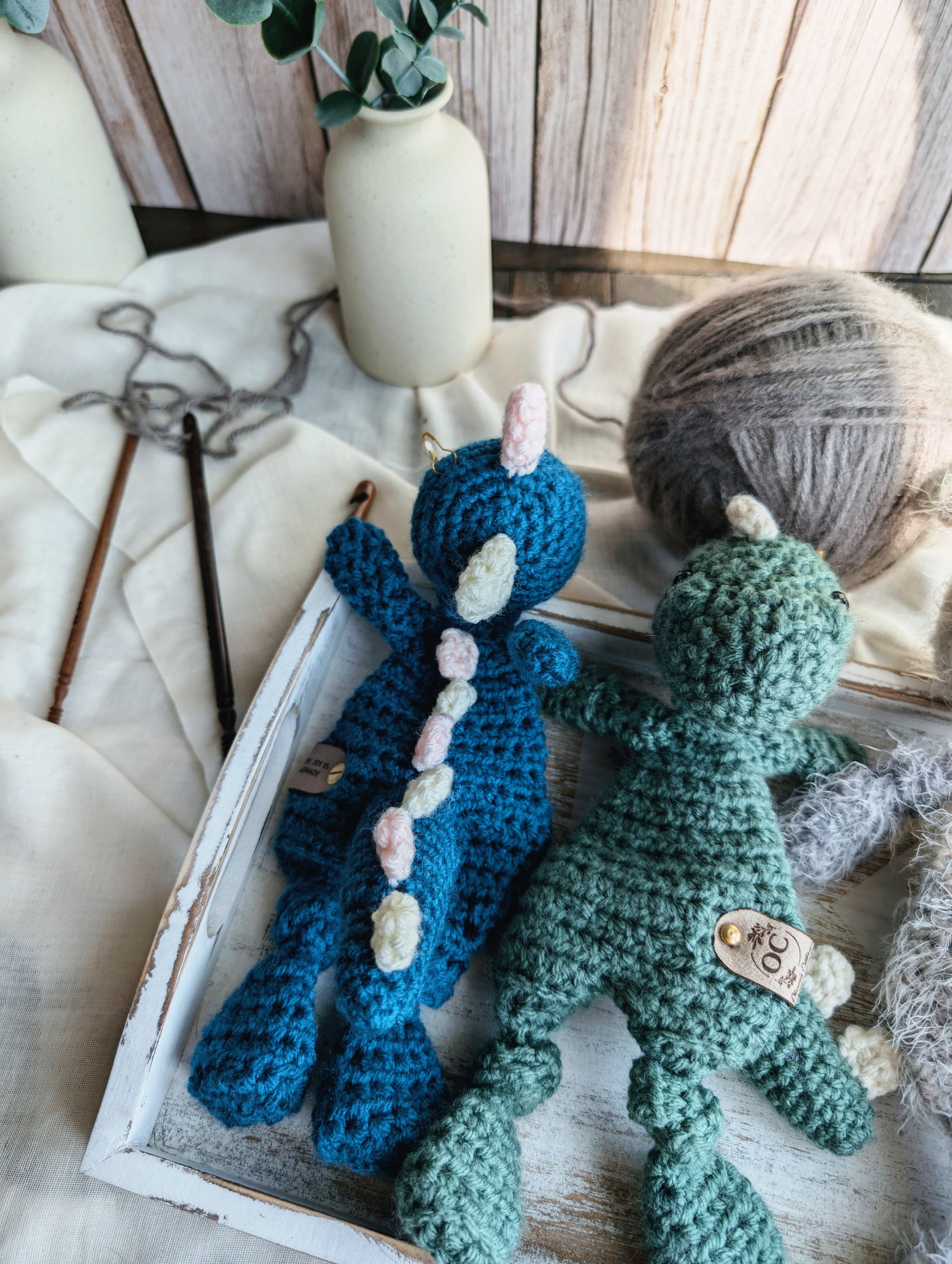 crocheted loveys