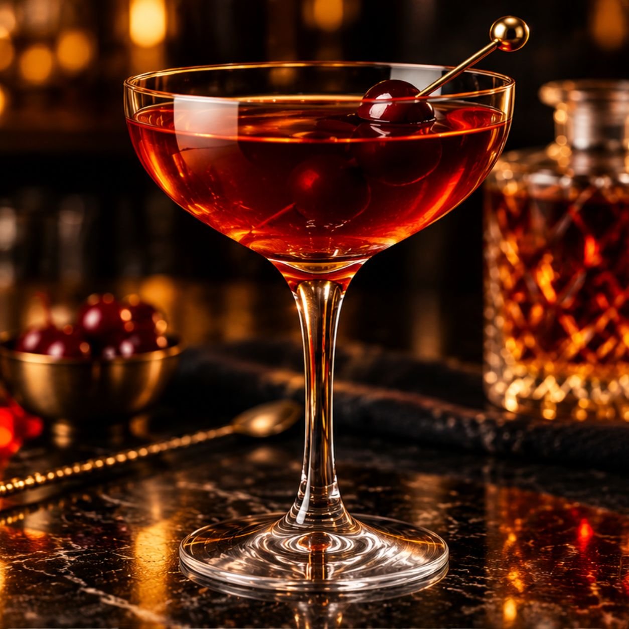 Manhattan cocktail