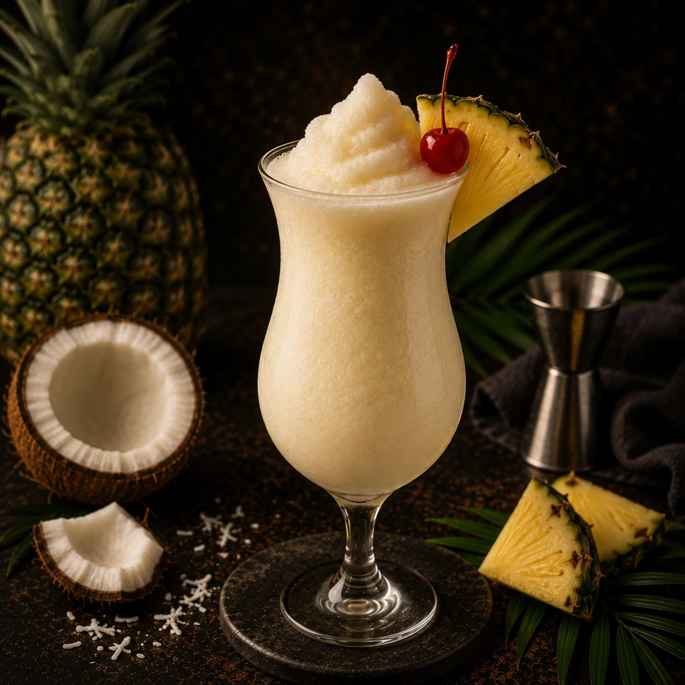Frozen Pina Colada cocktail