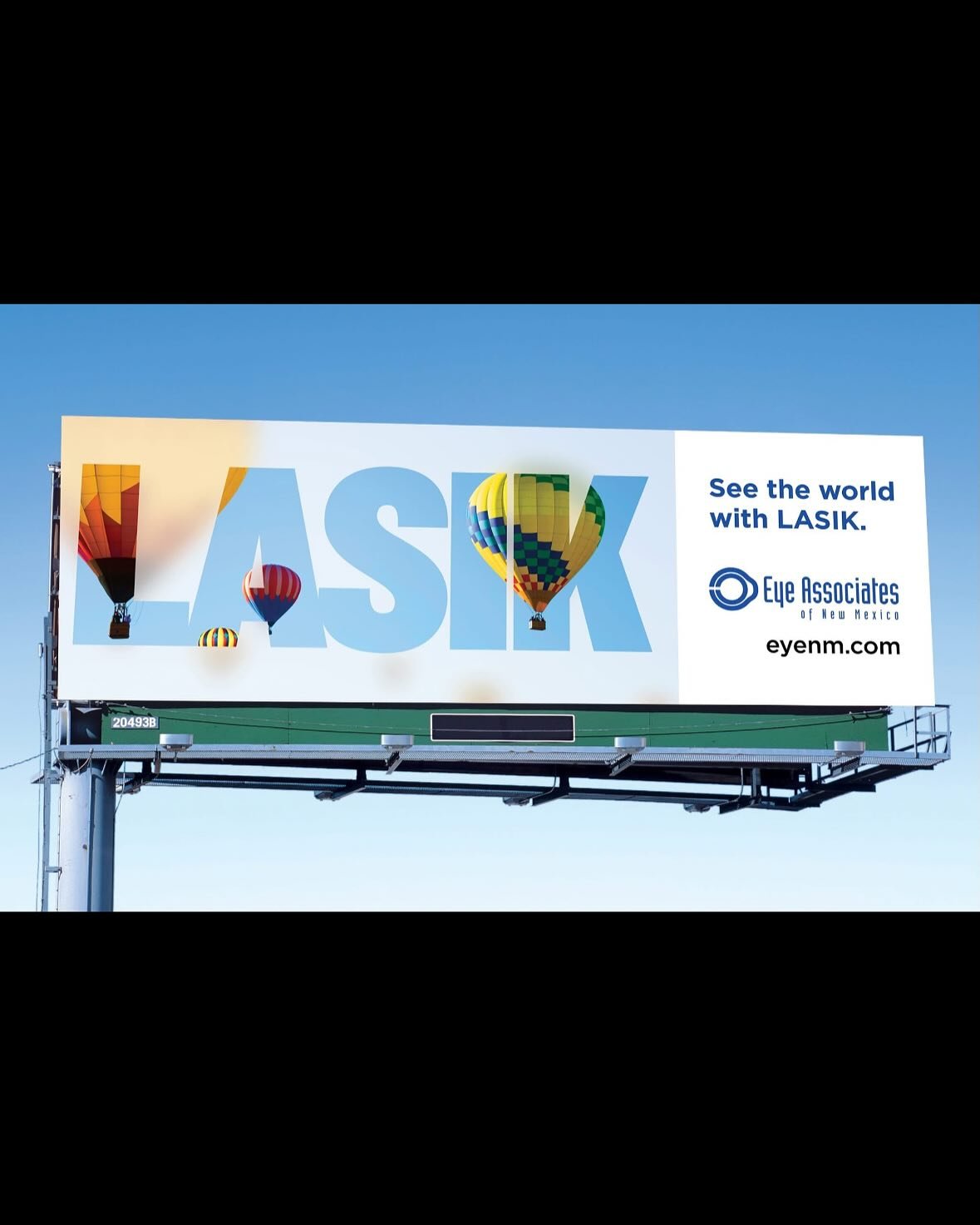 Well, look at that. Our Eye Associates of NM outdoor series won a Best of Show from the national Healthcare Advertising Awards.