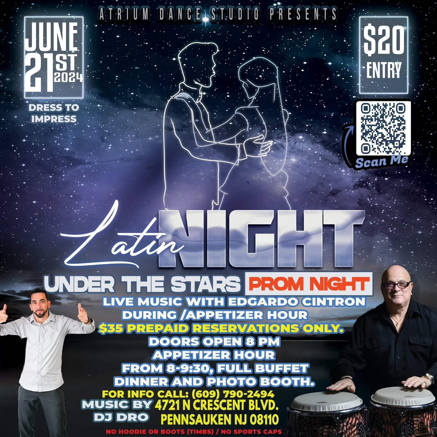 Latin Prom Night  Atrium Dance Studio