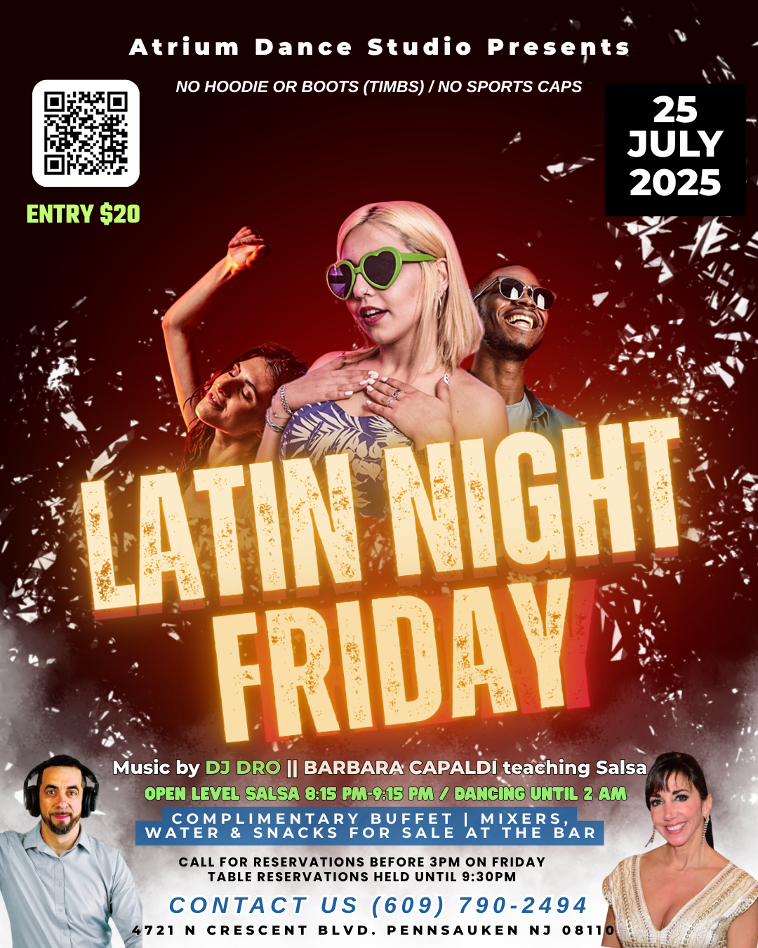 Mark your calendars for Latin Night Friday