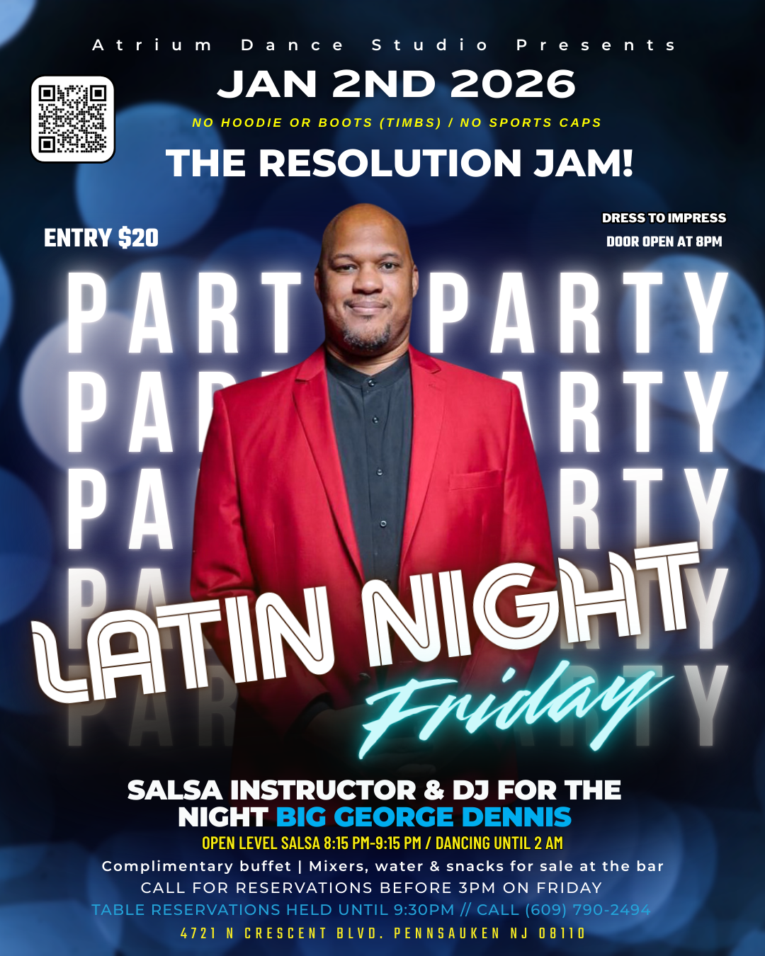 The Resolution Jam at Atrium Dance Studio 💃🏽🔥