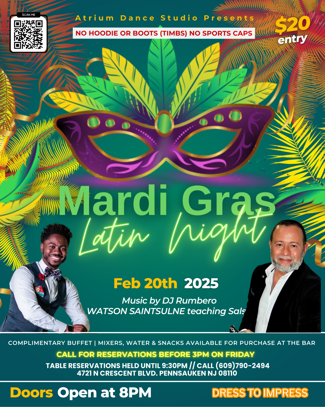 Mardi Gras Latin Night