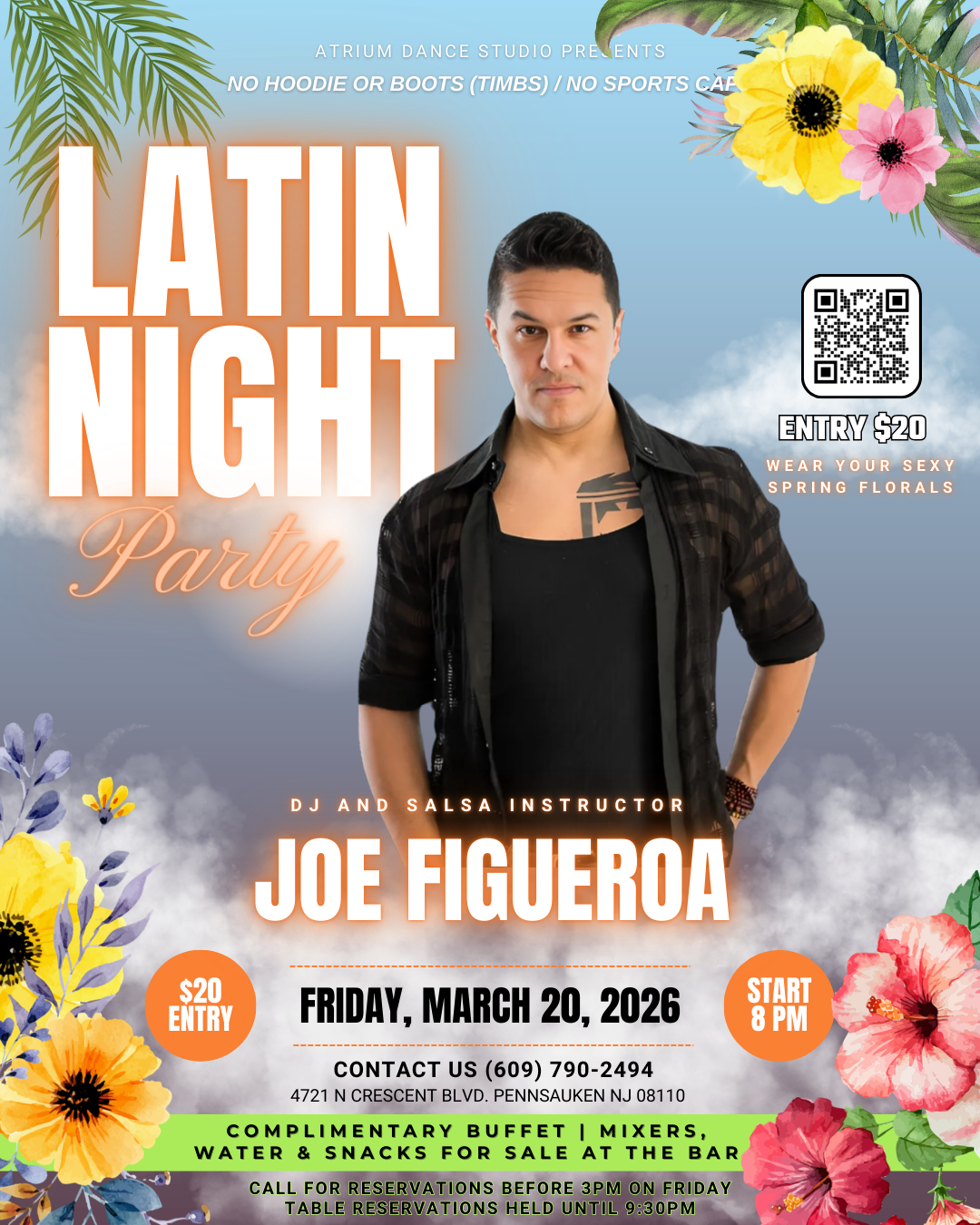 Spring is in the air and Latin Night is getting a floral twist 🌺🔥