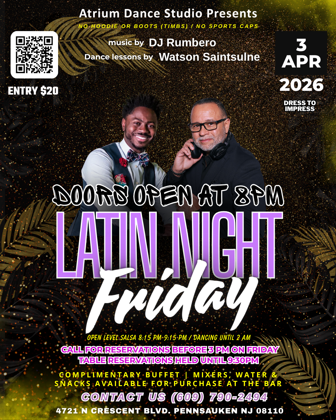 LATIN NIGHT FRIDAY 💃🔥