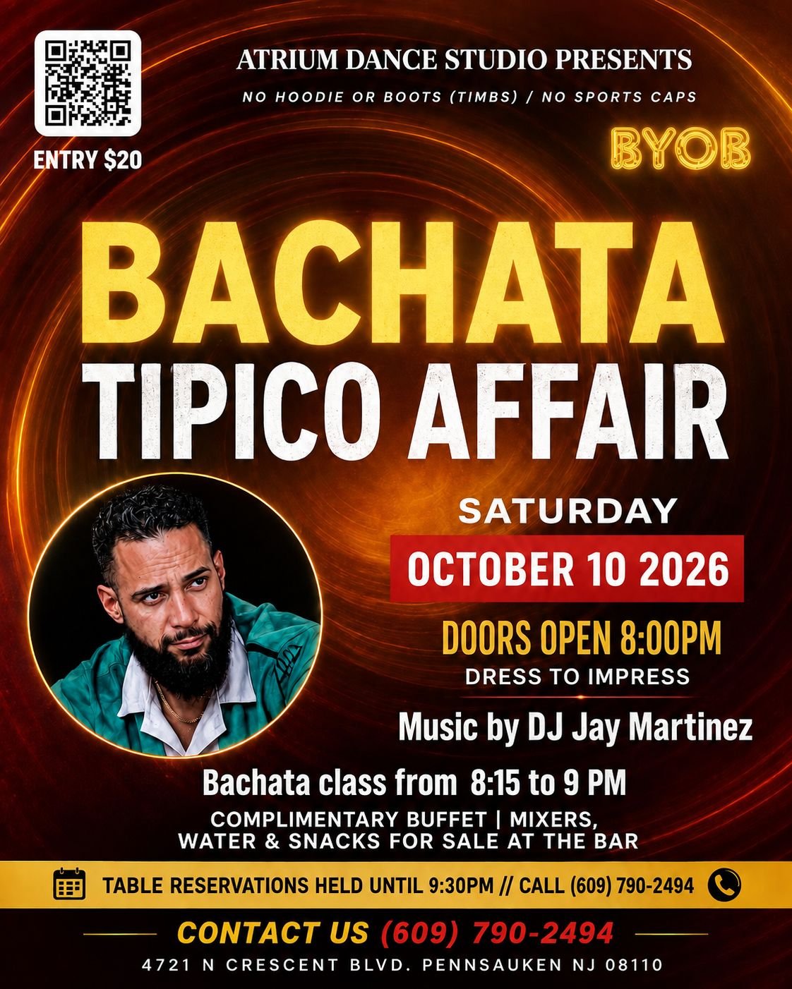 Bachata Típico Affair at Atrium Dance Studio