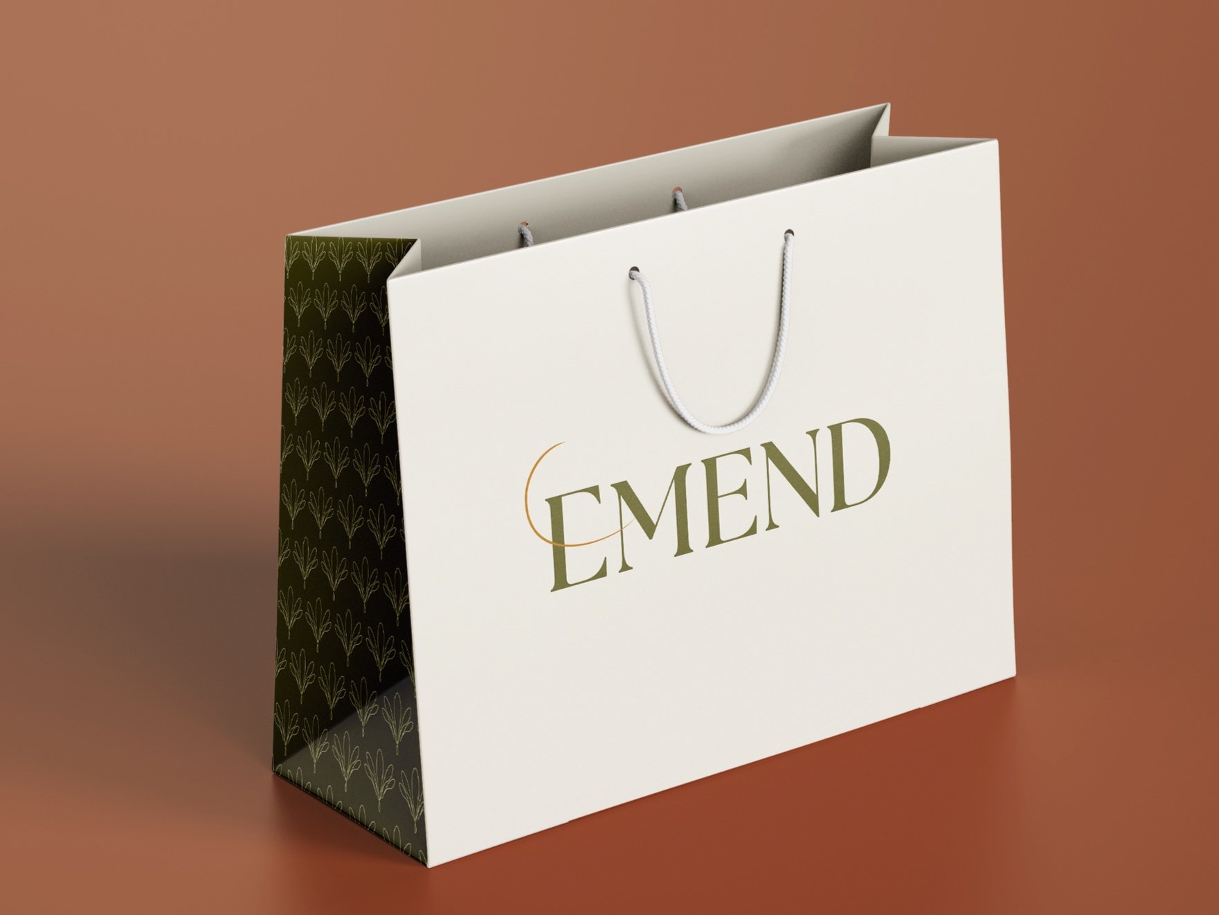 An Emend gift bag.