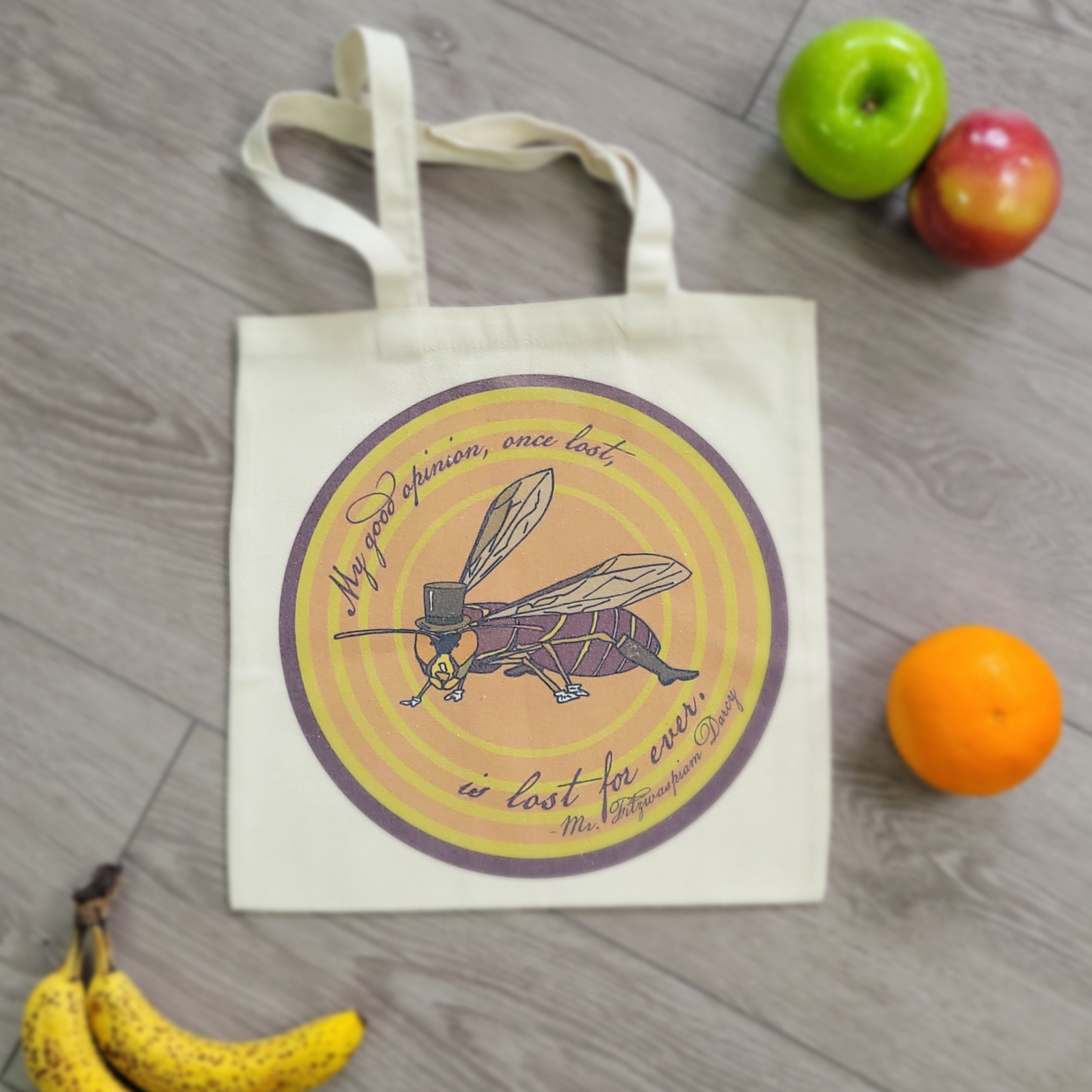 Mr. Darcy Paper Wasp - Tote Bag