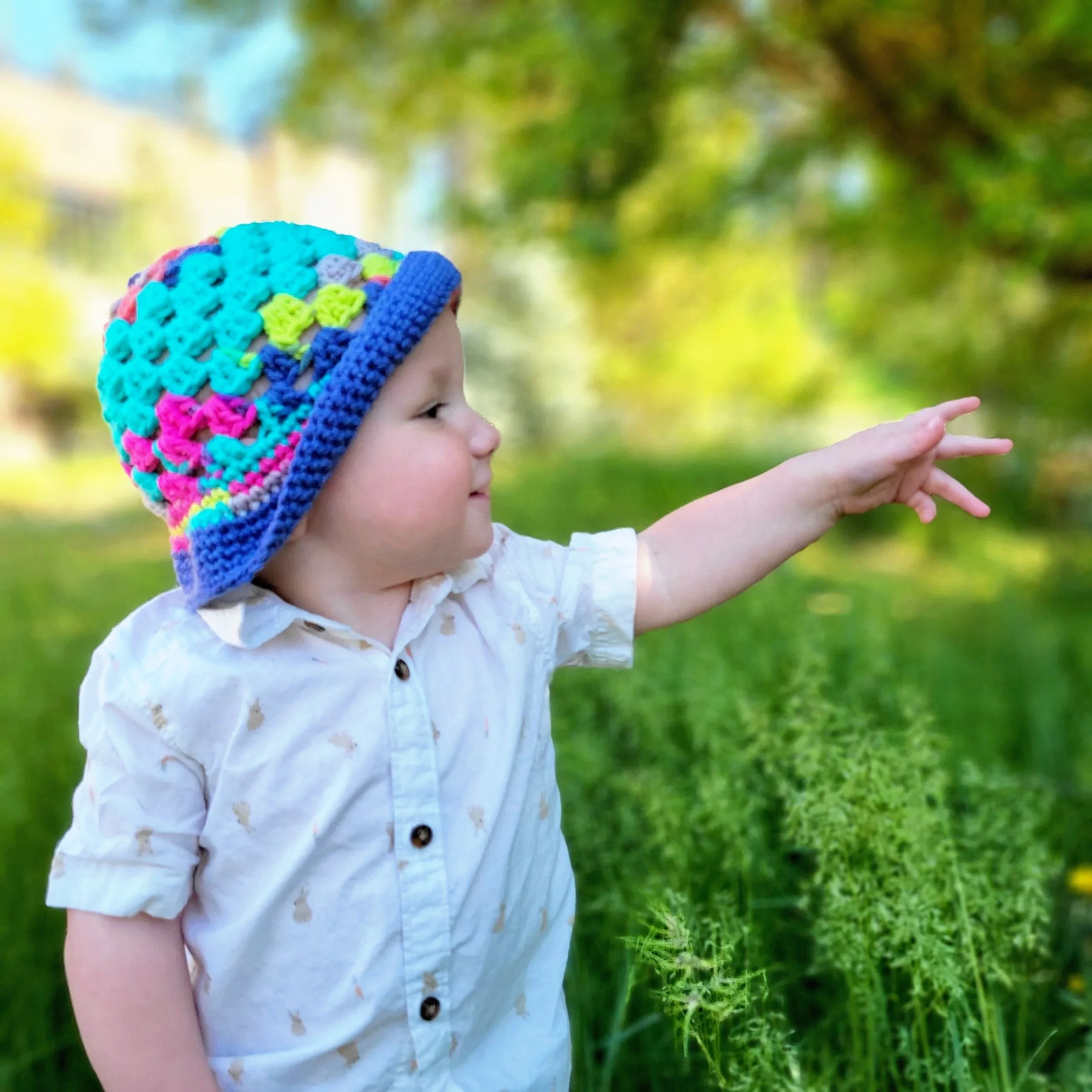 Kid's Bright Bucket Hat