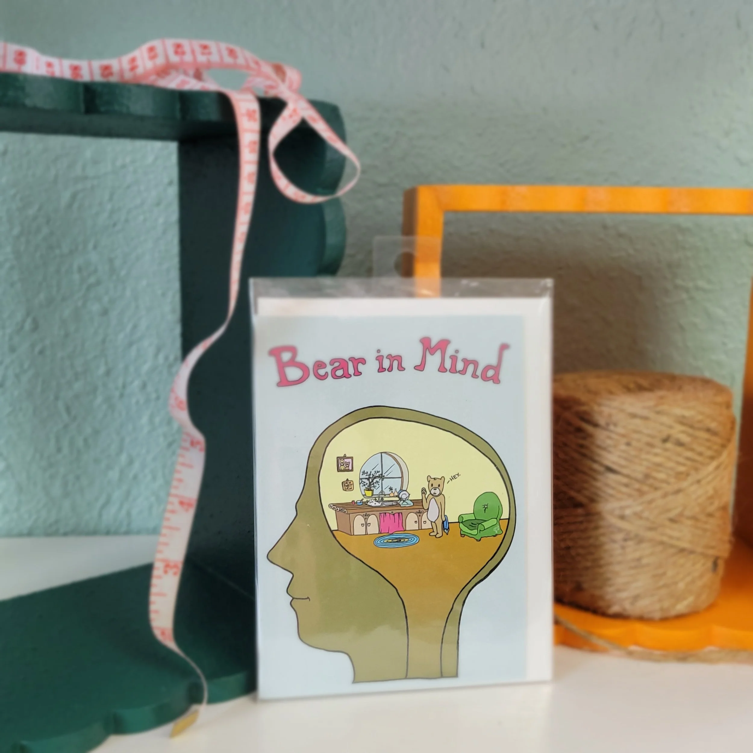 Bear in Mind - Greeting Card