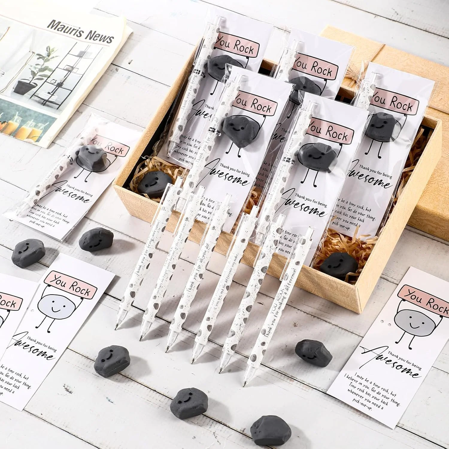 "You Rock" Mechanical Pencil and Eraser