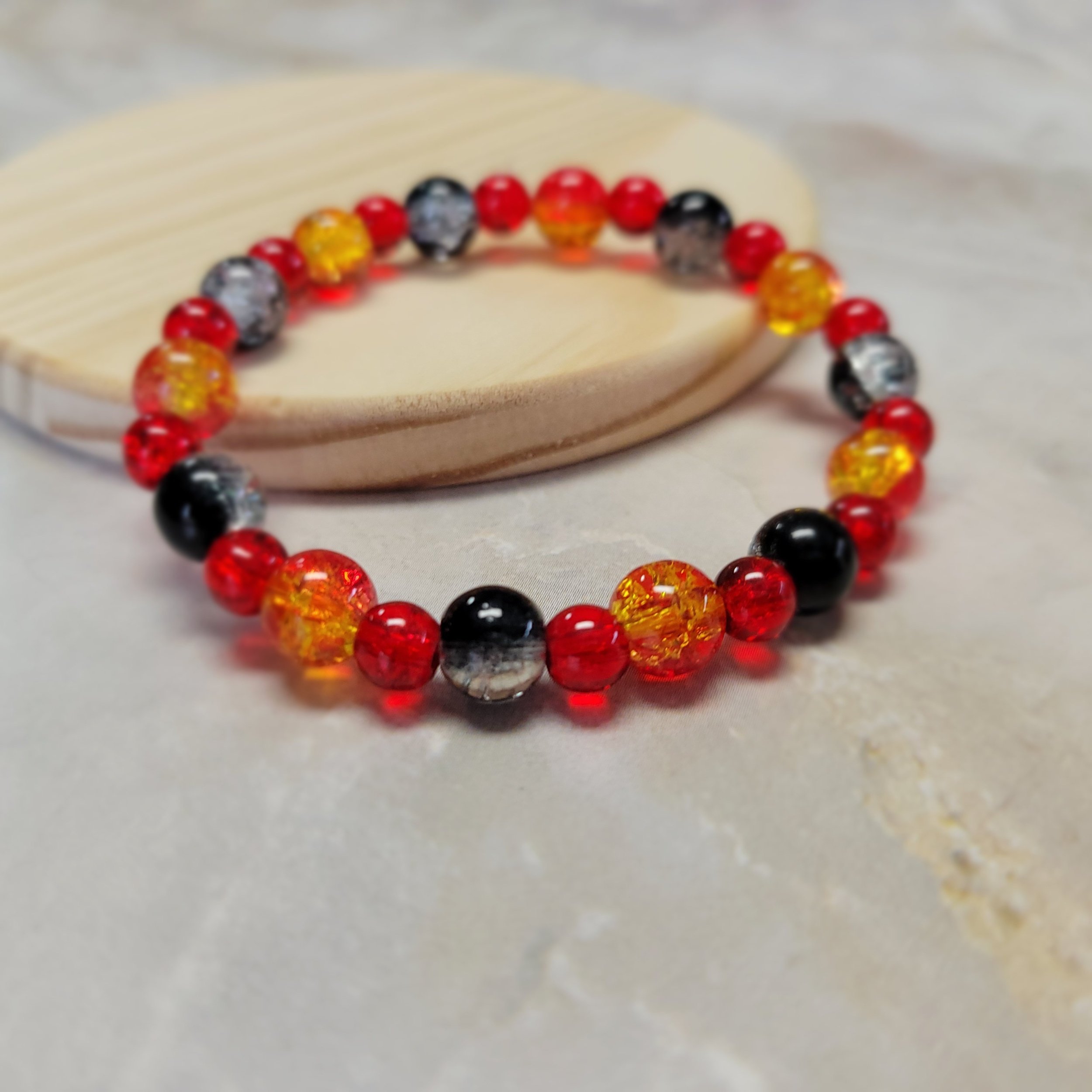 Lava Beaded Bracelet