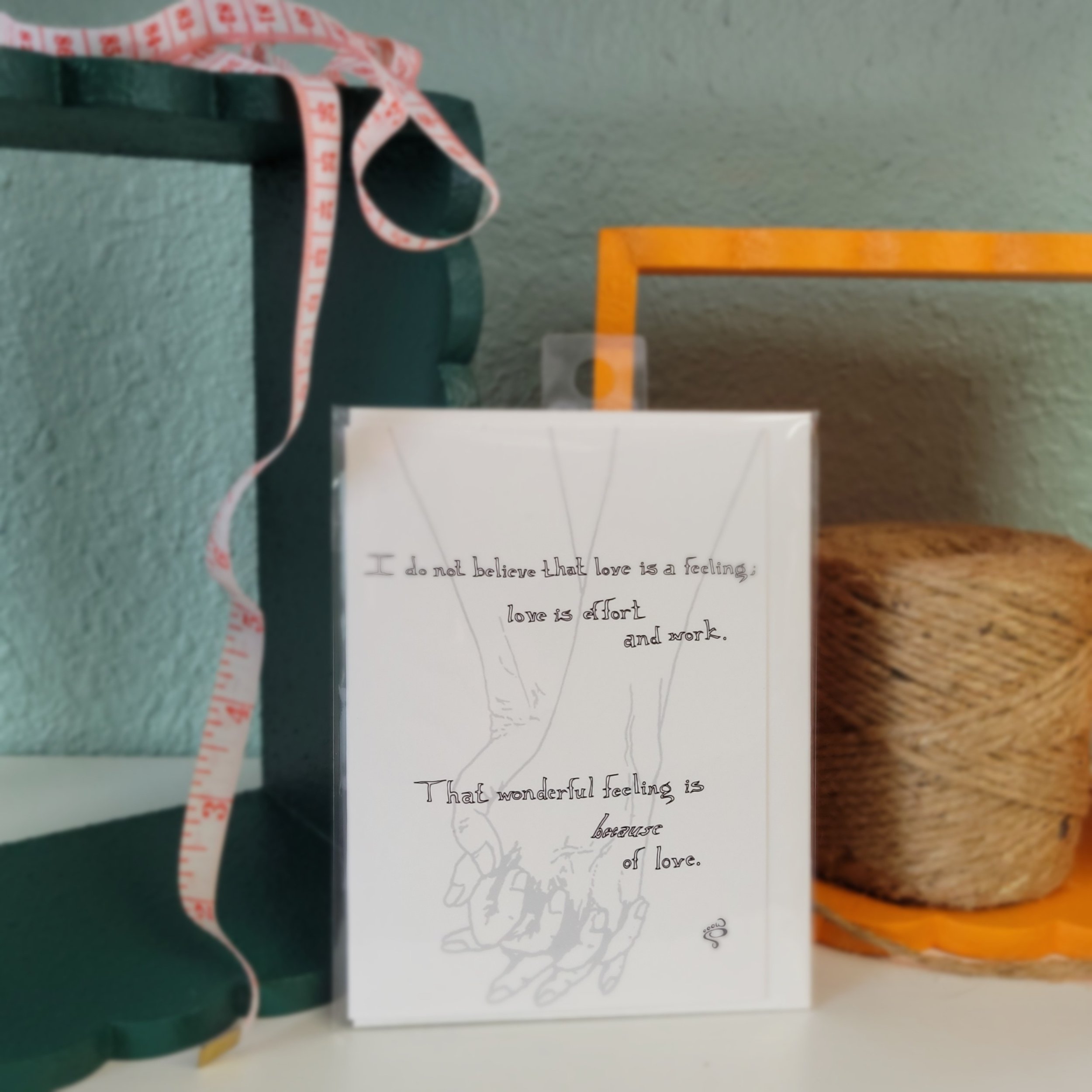 Loving Hands - Greeting Card