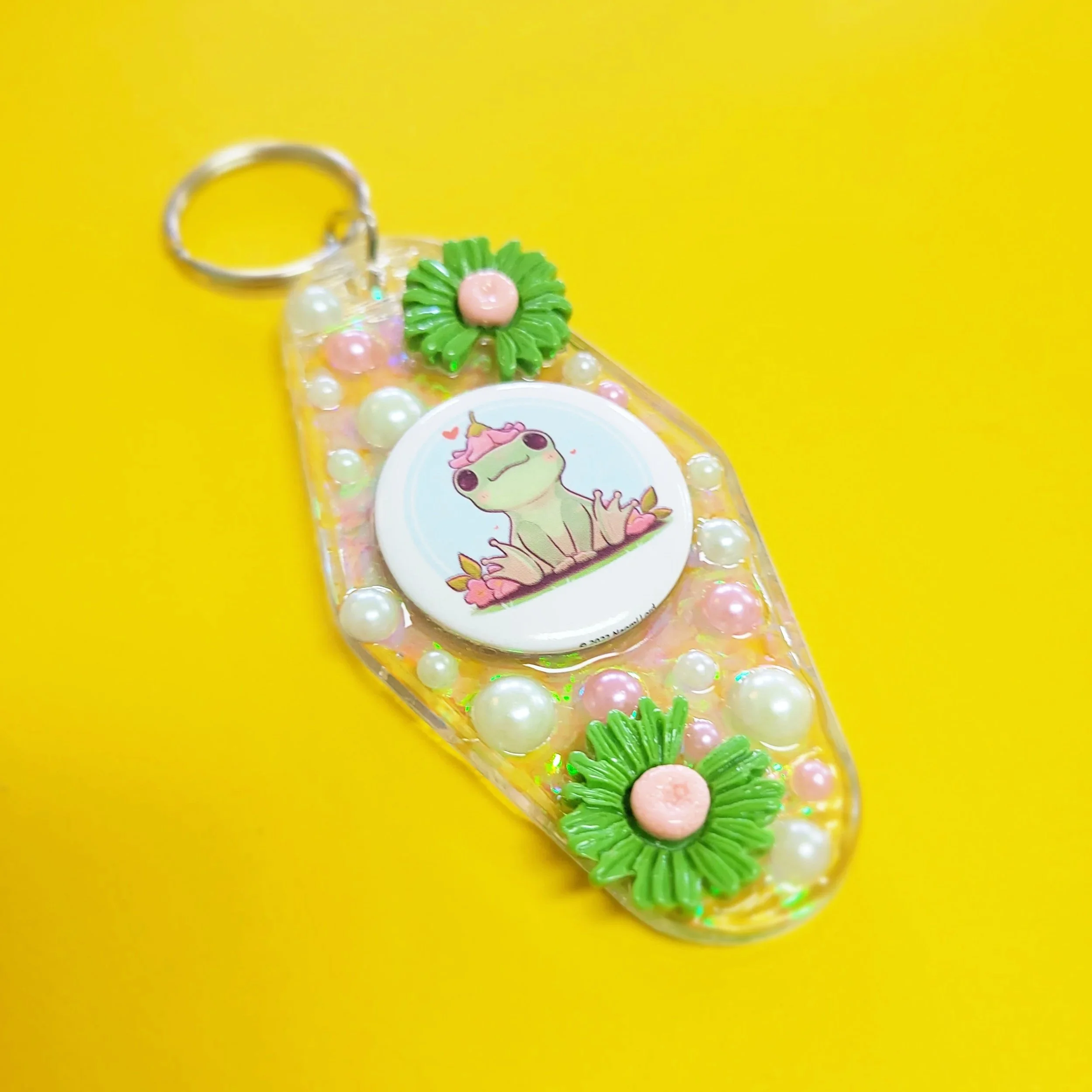 Froggy Hotel Keychain