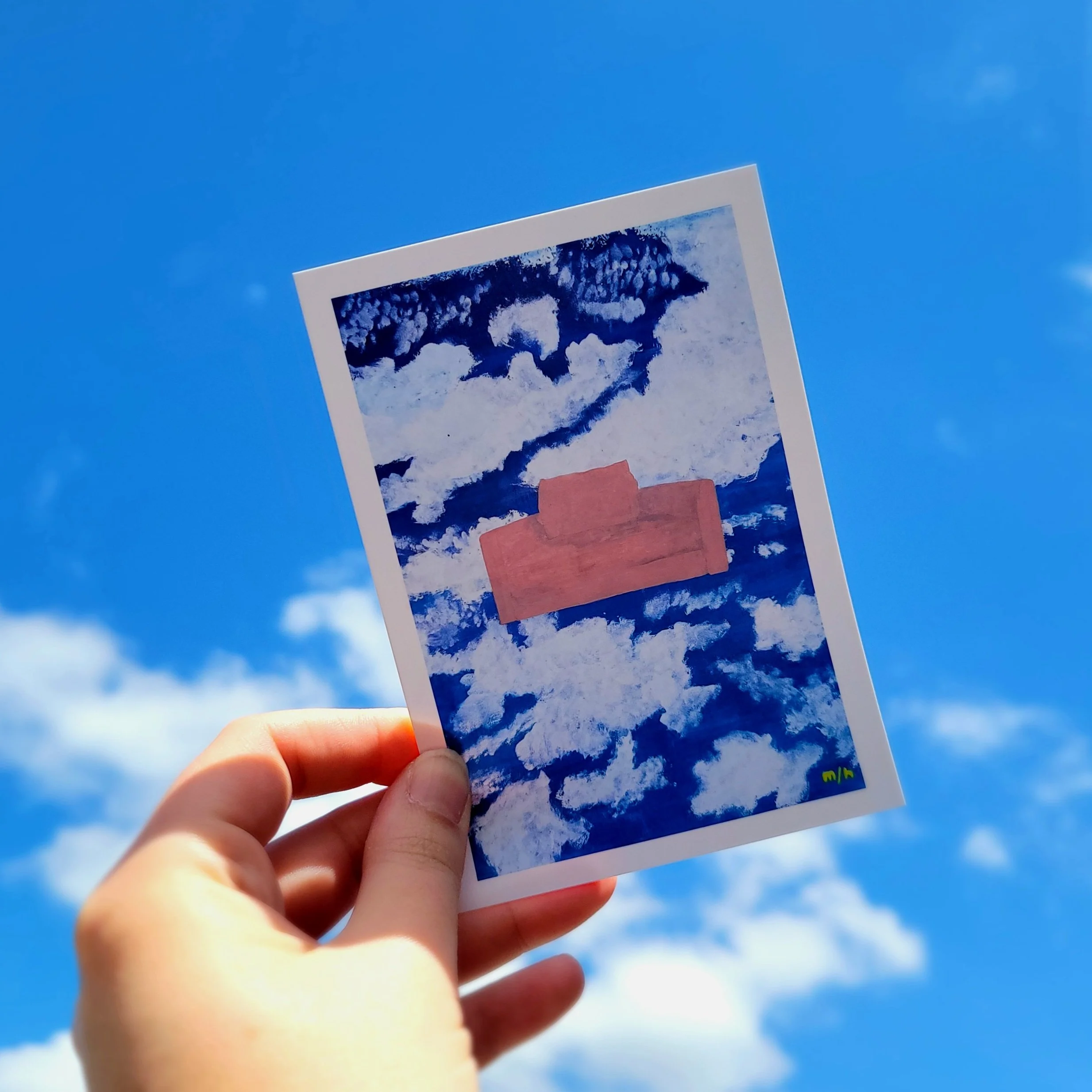 Floating Away Mini Print