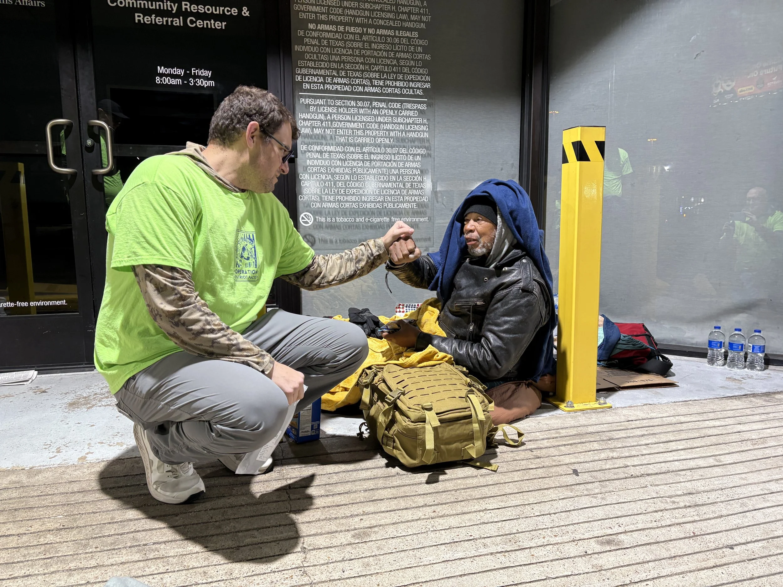 Drop Day in the Cold. Showing Up When It Matters Most