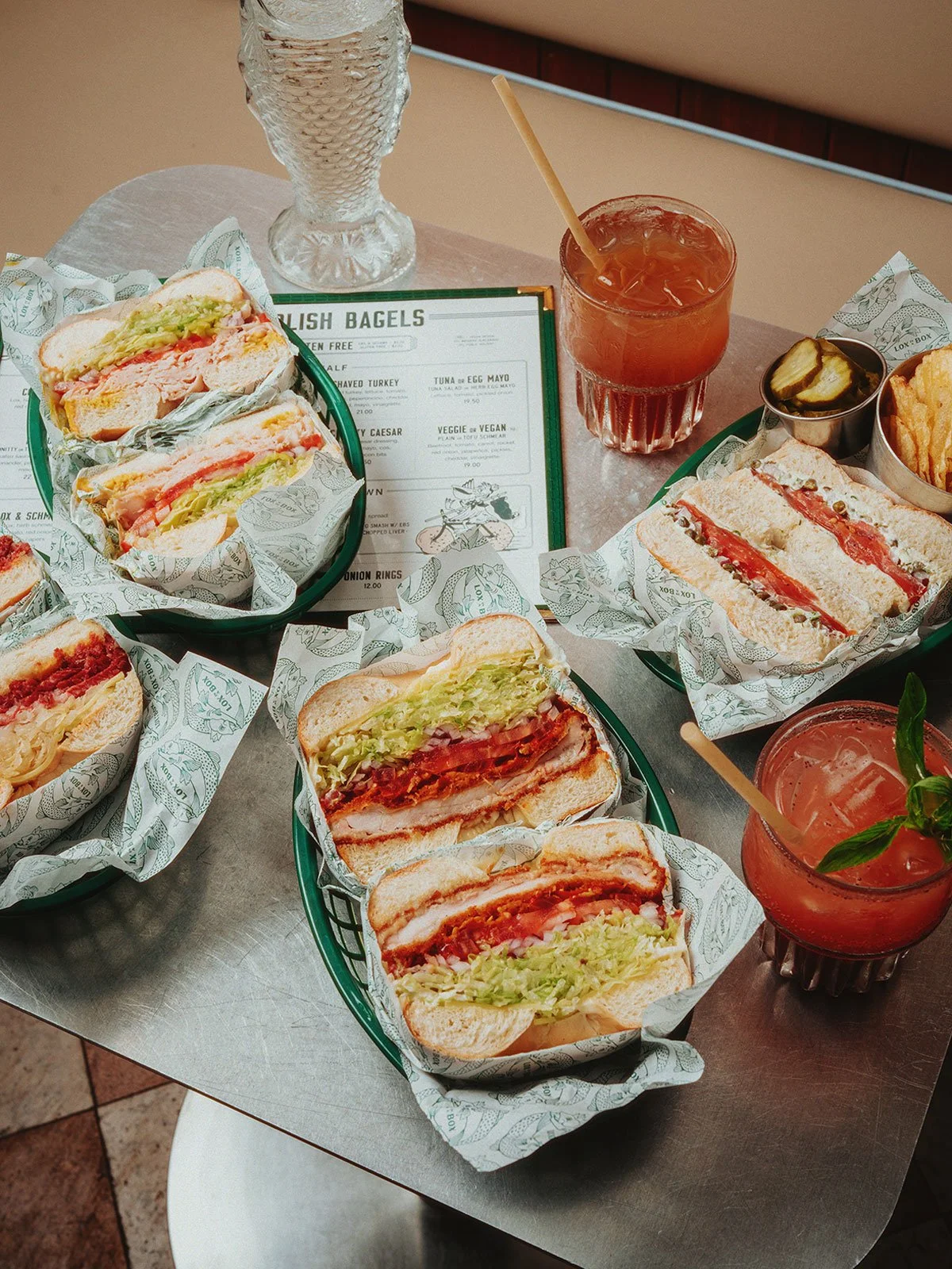 Lox in a Box Traditional Polish Bagels