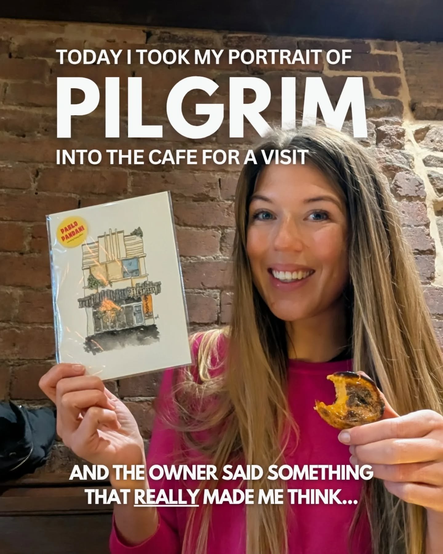 @pilgrimcoffee isn&rsquo;t just a coffee shop to me.

It&rsquo;s settling first-day nerves over a large cap. 

It&rsquo;s tarts that taste like Melbourne (but better because they&rsquo;re made here).

It&rsquo;s a pram with a new baby squeezed next t