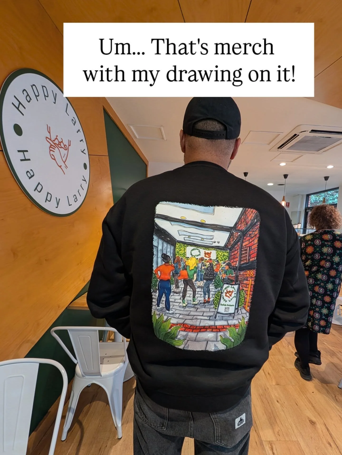 This is what you do when you're proud of where you've come from 🧡

Happy Larry has been feeding Hobart for years and if you know, you know 🥪

The sandwiches. The matcha. The mad croissants. The vibe of that little hidden CBD spot that somehow alway