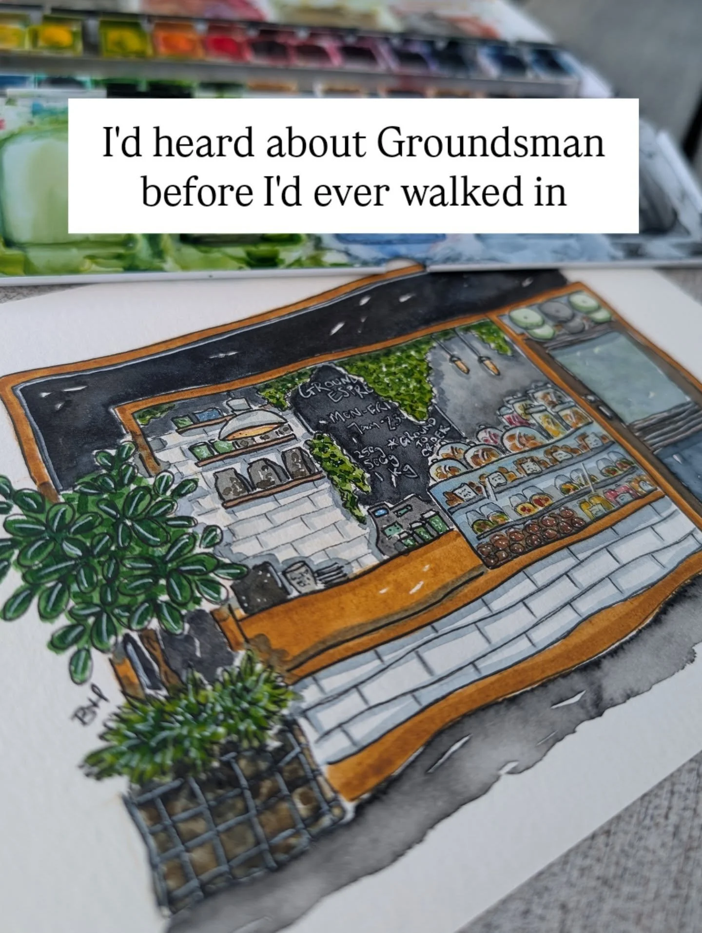 I'd heard about Groundsman Espresso before I'd ever walked in ☕

When I launched the Hobart Coffee Calendar last year, I heard through the grapevine that they were getting behind it. Telling their customers. Championing the mission. They sold more th