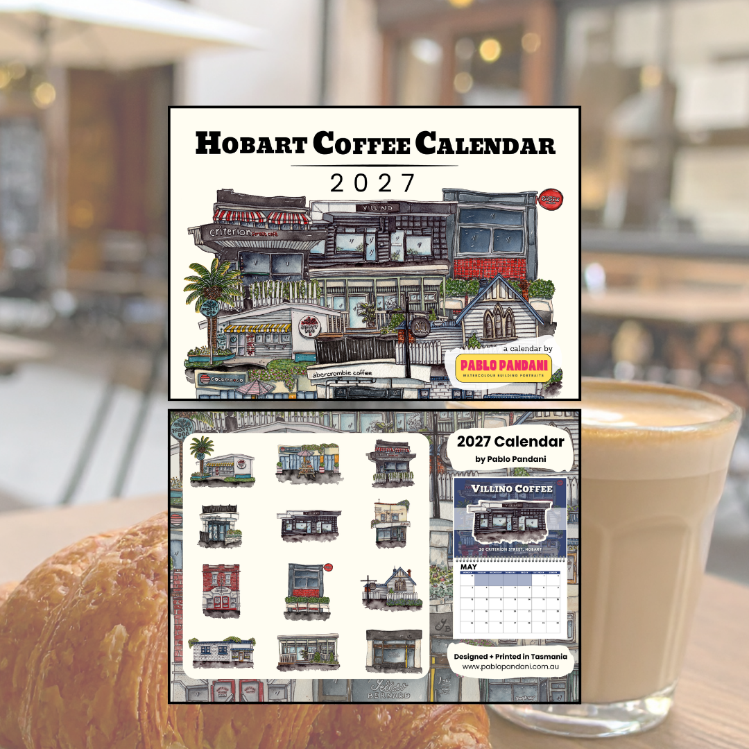 2027 Hobart Coffee Calendar