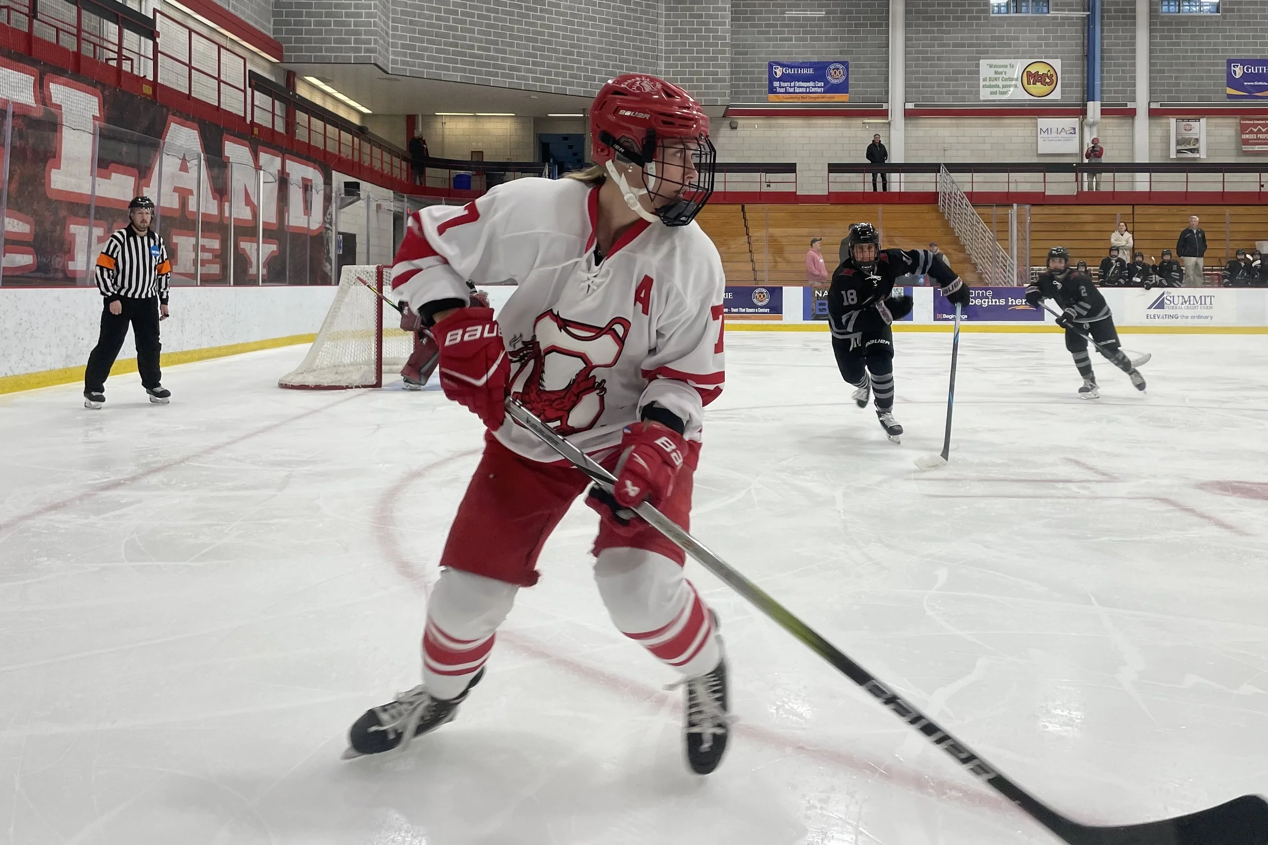 Cortland cruises past Manhattanville