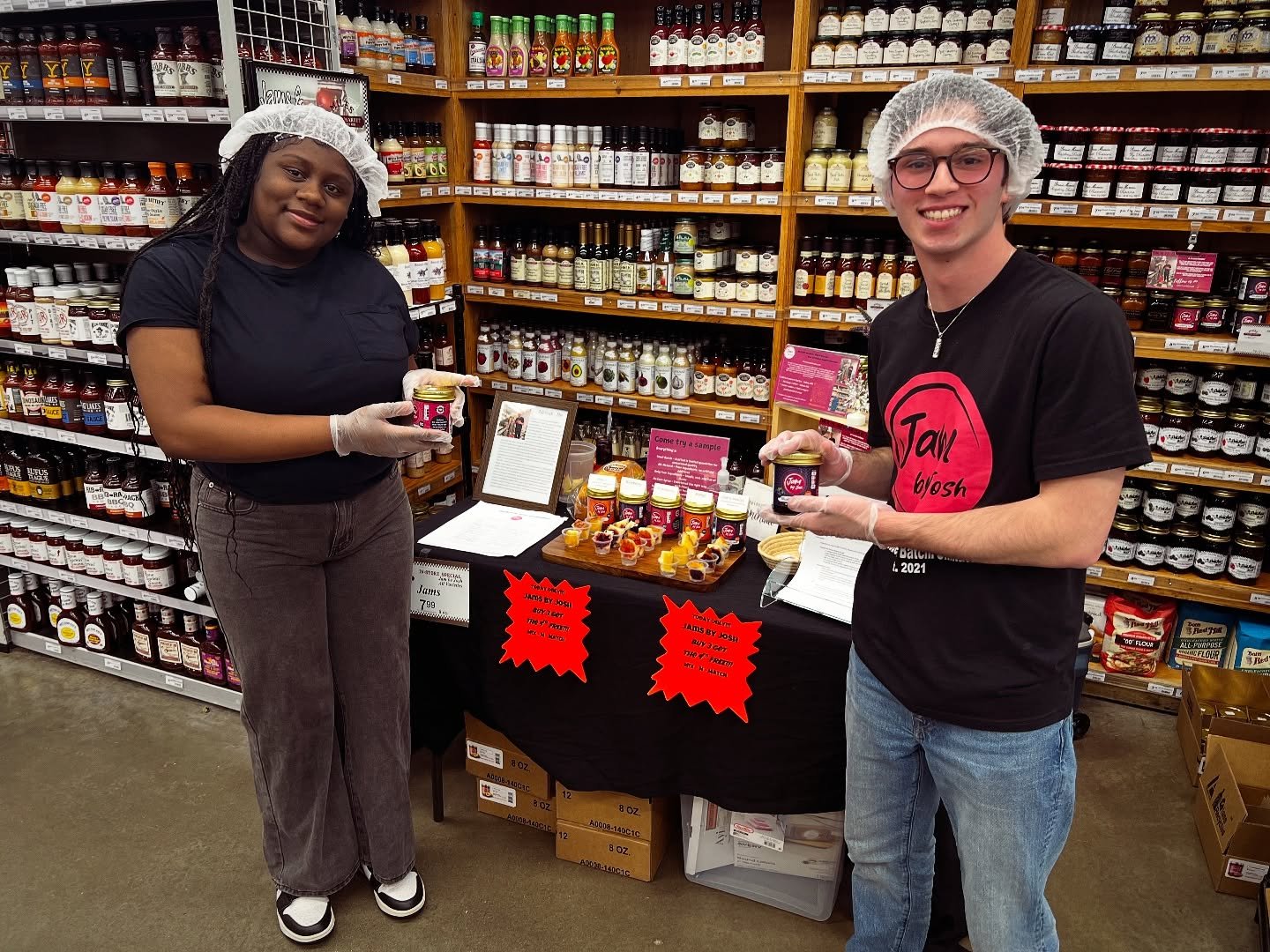Today was a big day for Jam by Josh &mdash; not only did we have one of the best demos yet at Miles Farmers Market, but I also trained my very first team member!

Brianna, who&rsquo;s just 15, picked everything up so fast and absolutely crushed it. W