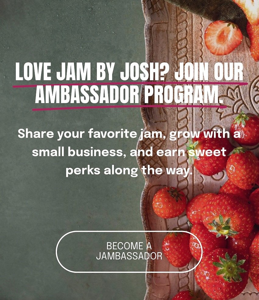 We just launched our Ambassador Program and we want YOU. Share the jam, earn 10% commission on every sale you bring in, and get your own custom discount code to pass on to your followers.
Check out the new page on our site and apply today &mdash; swe