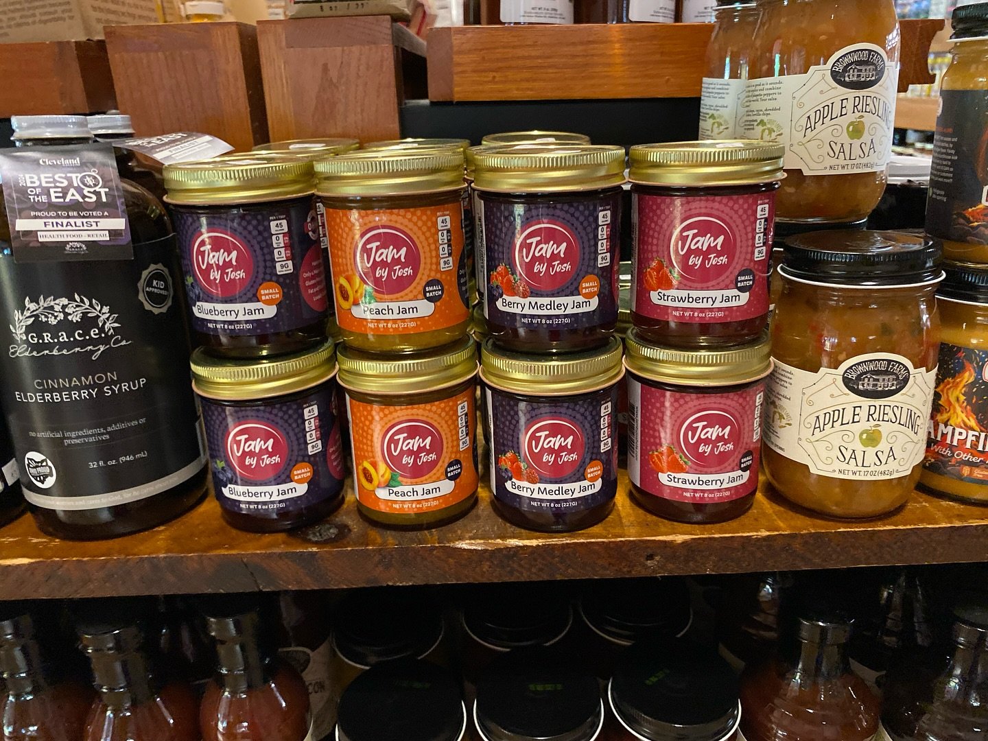 This one&rsquo;s special &mdash; I&rsquo;ve been going to Patterson&rsquo;s Fruit Farm my whole life, and now Jam by Josh is officially on their shelves. Huge thanks to the Patterson&rsquo;s team for supporting local!

If you stop by, snap a pic hold