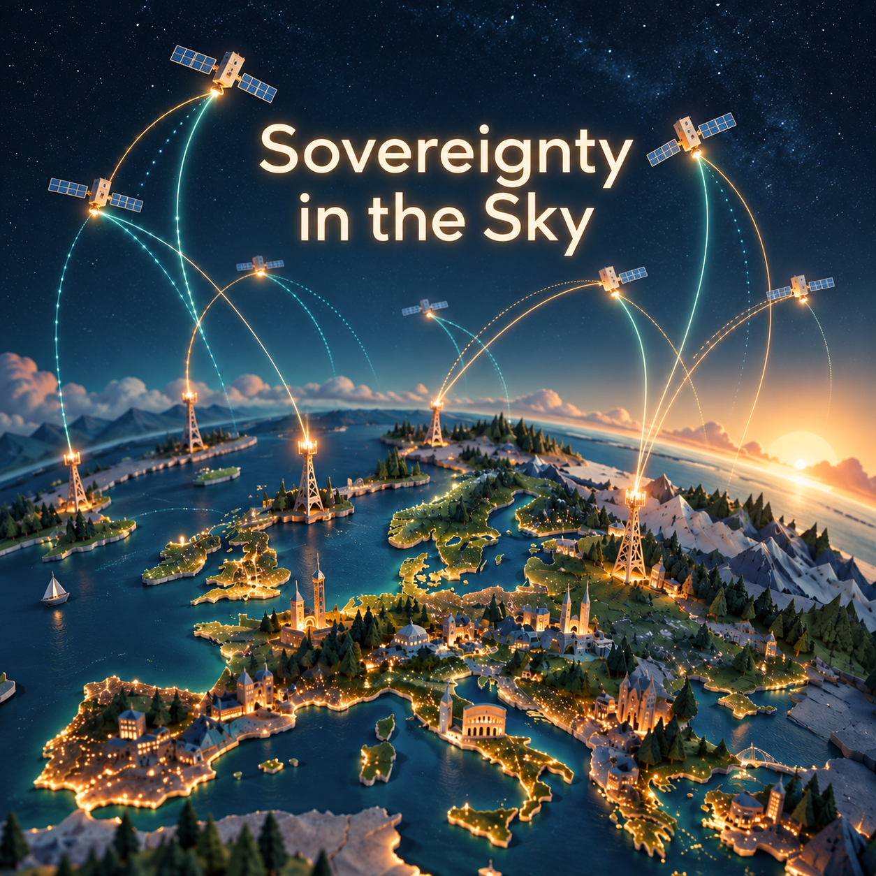 Move over Sovereign AI. The next major geopolitical technology battleground is in low Earth orbit.