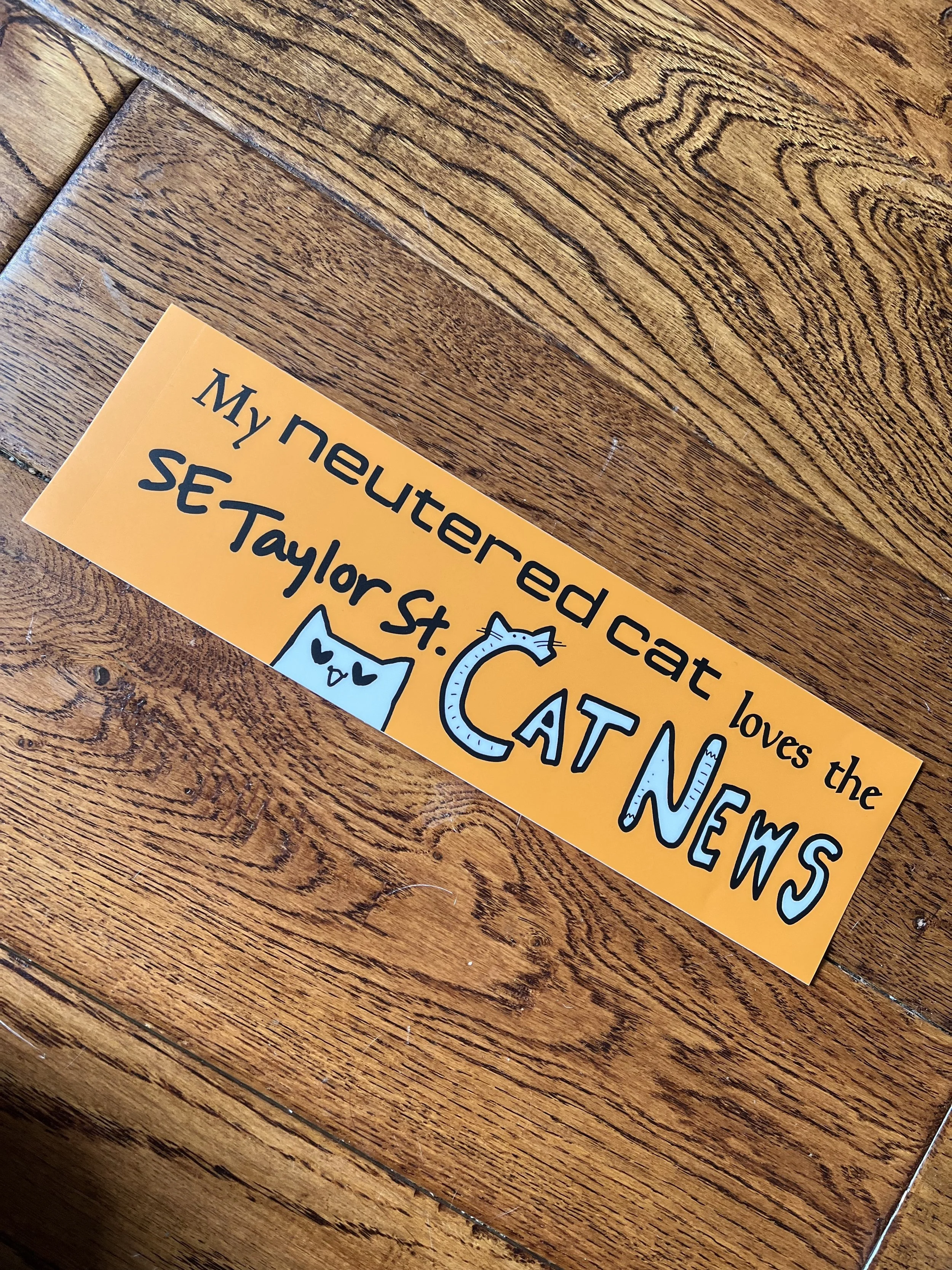 My NEUTERED Cat - Bumper Sticker