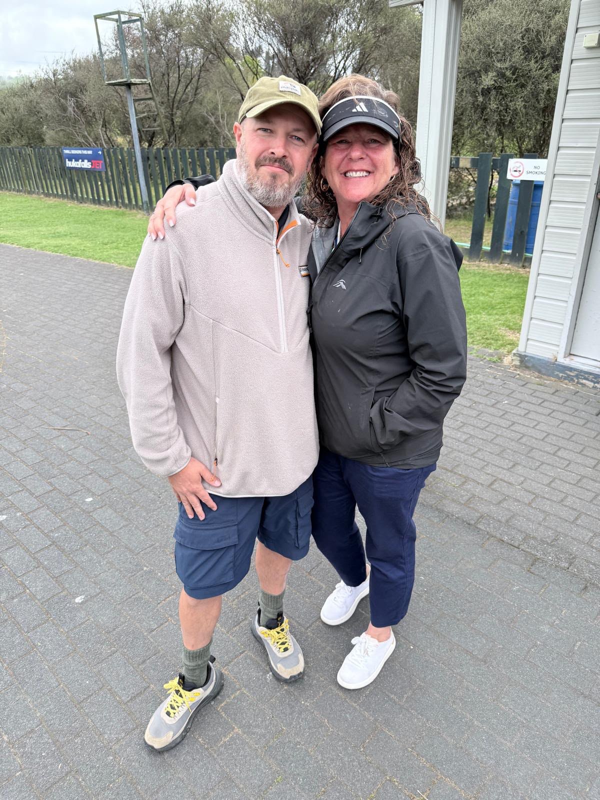 Tour Guide and Guest Taupo New Zealand