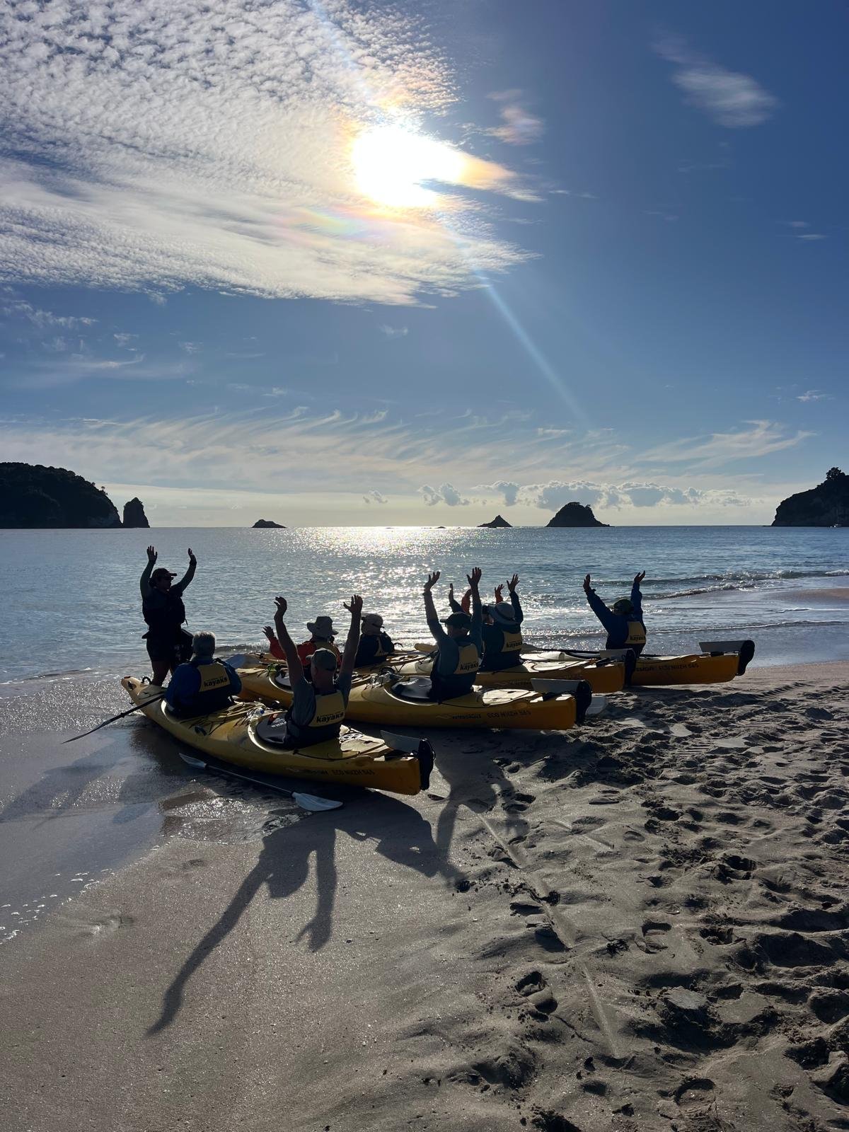 海上皮划艇哈黑海滩