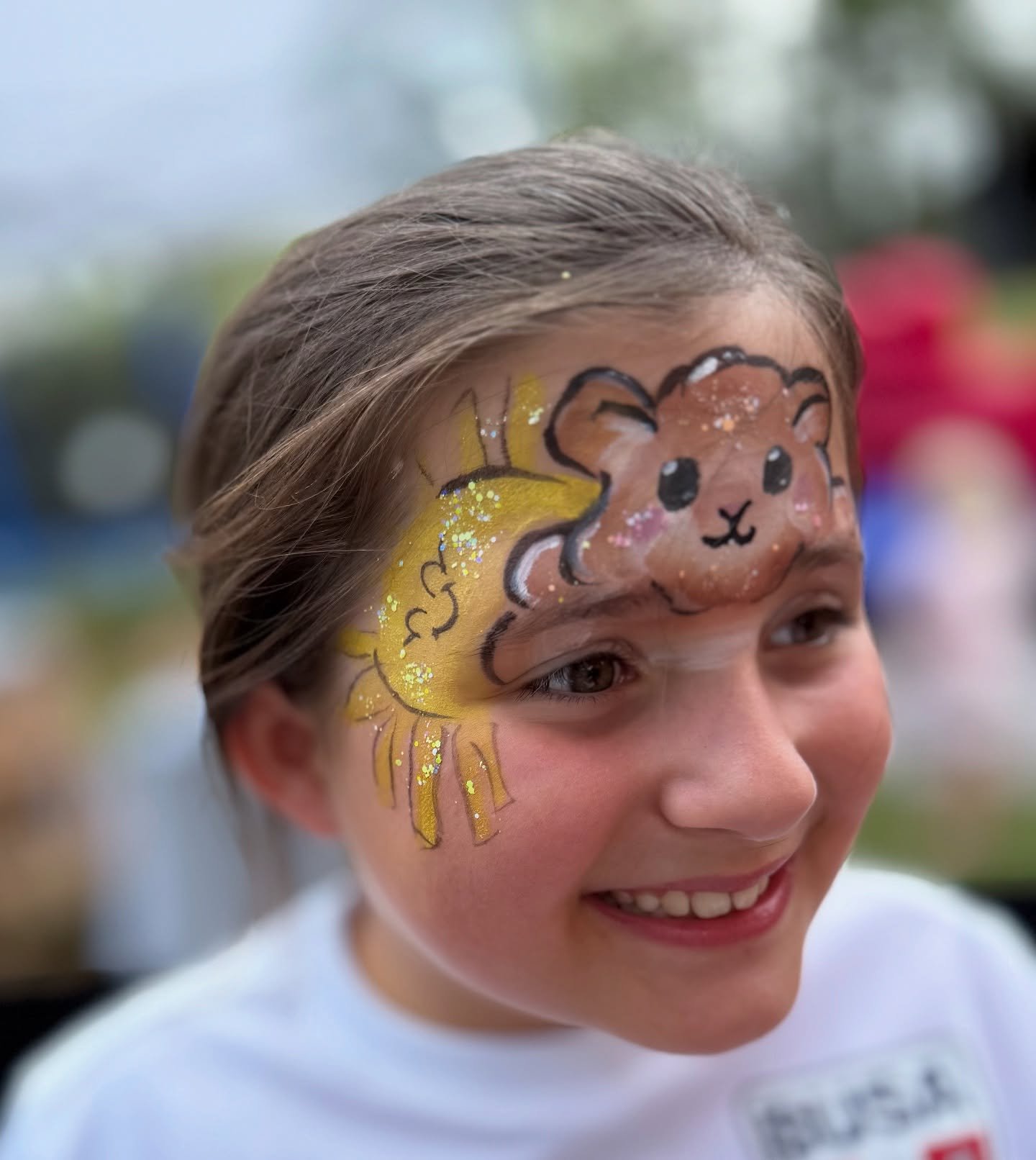 Two parties today, and I just knew the hamster request would be my favorite! 🤣 I love it so much!!! Do y&rsquo;all remember the car commercial with the hamsters?! What was the song that played?! #hamsterfacepaint #facepainter #facepainterbirminghama