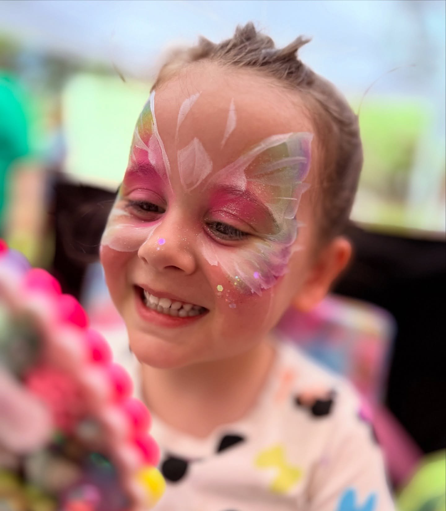 🦋 Butterfly Facepaint 🦋 #ButterflyFacePaint #FacePaintingMagic #ButterflyMakeup #WhimsicalFacePaint #FaceArtInspo #ButterflyVibes #FantasyFacePaint #ButterflyTransformation #FacePainterLife #FacePaintingFun #FacePaintArtist #FacePaintingForKids #Cr